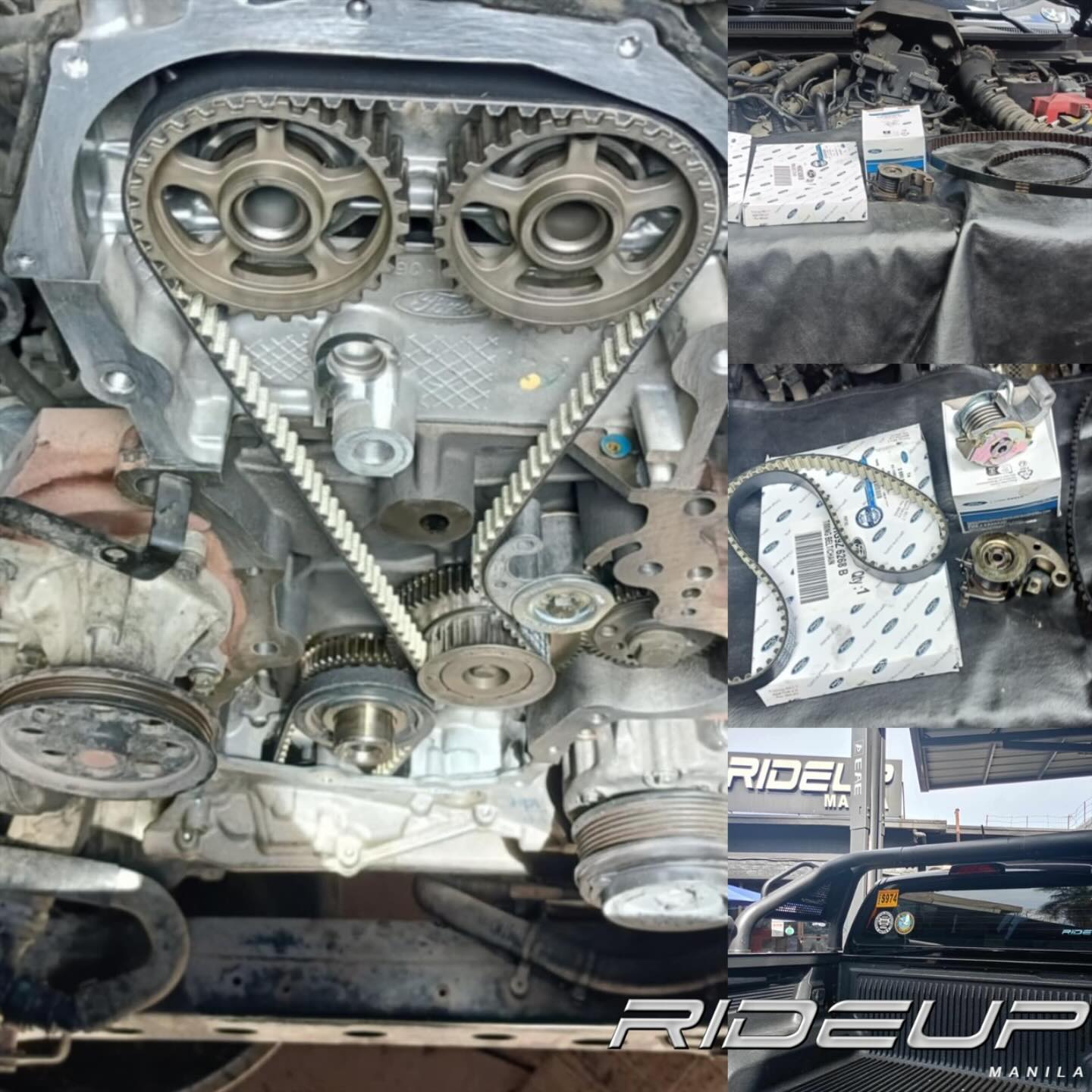 RIDEUP - Ford Raptor 🔧 Timing belt change 🔘 Engine scanning 🔘 genuine ...