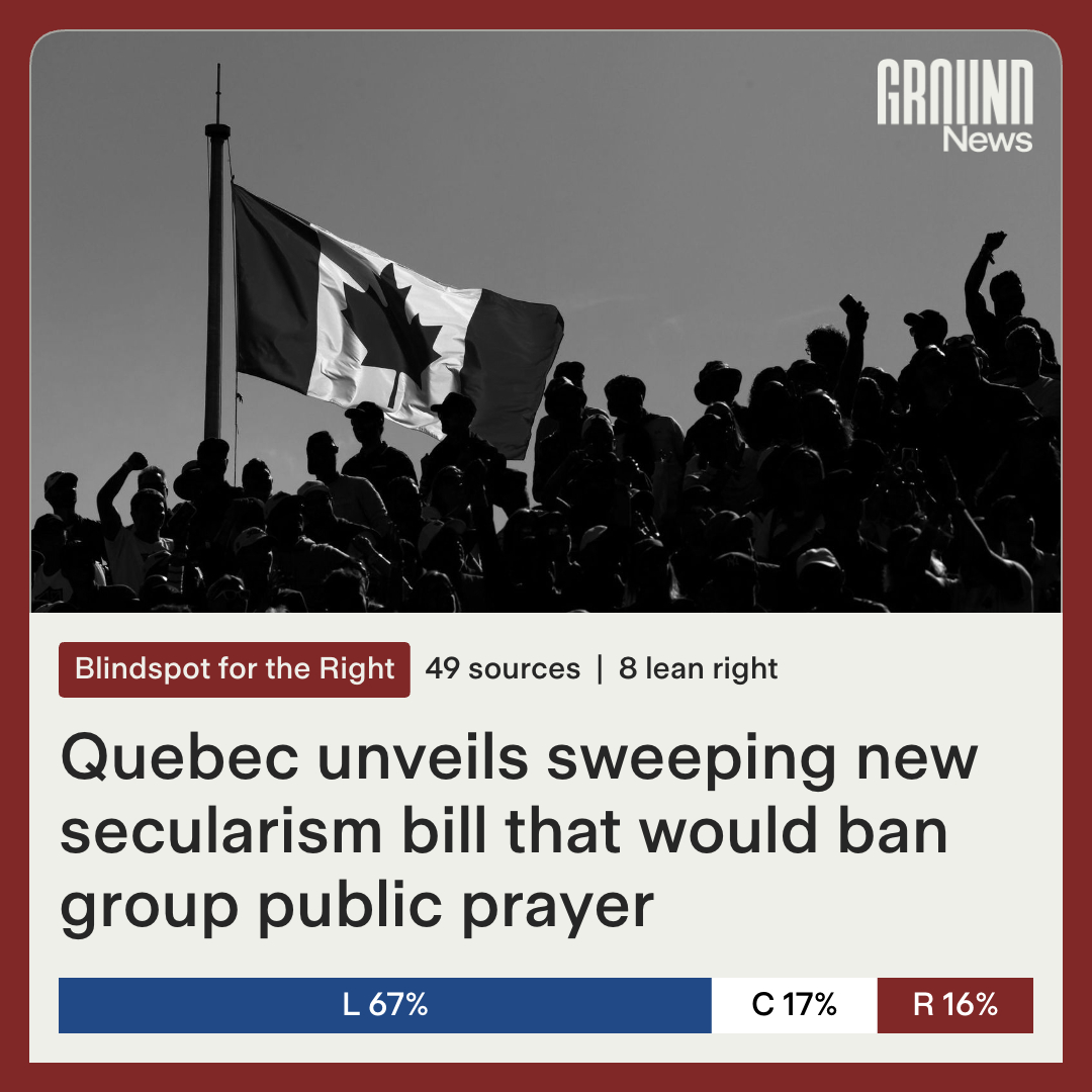 Ground - Quebec has introduced Bill 9, a wide-ranging secularism ...
