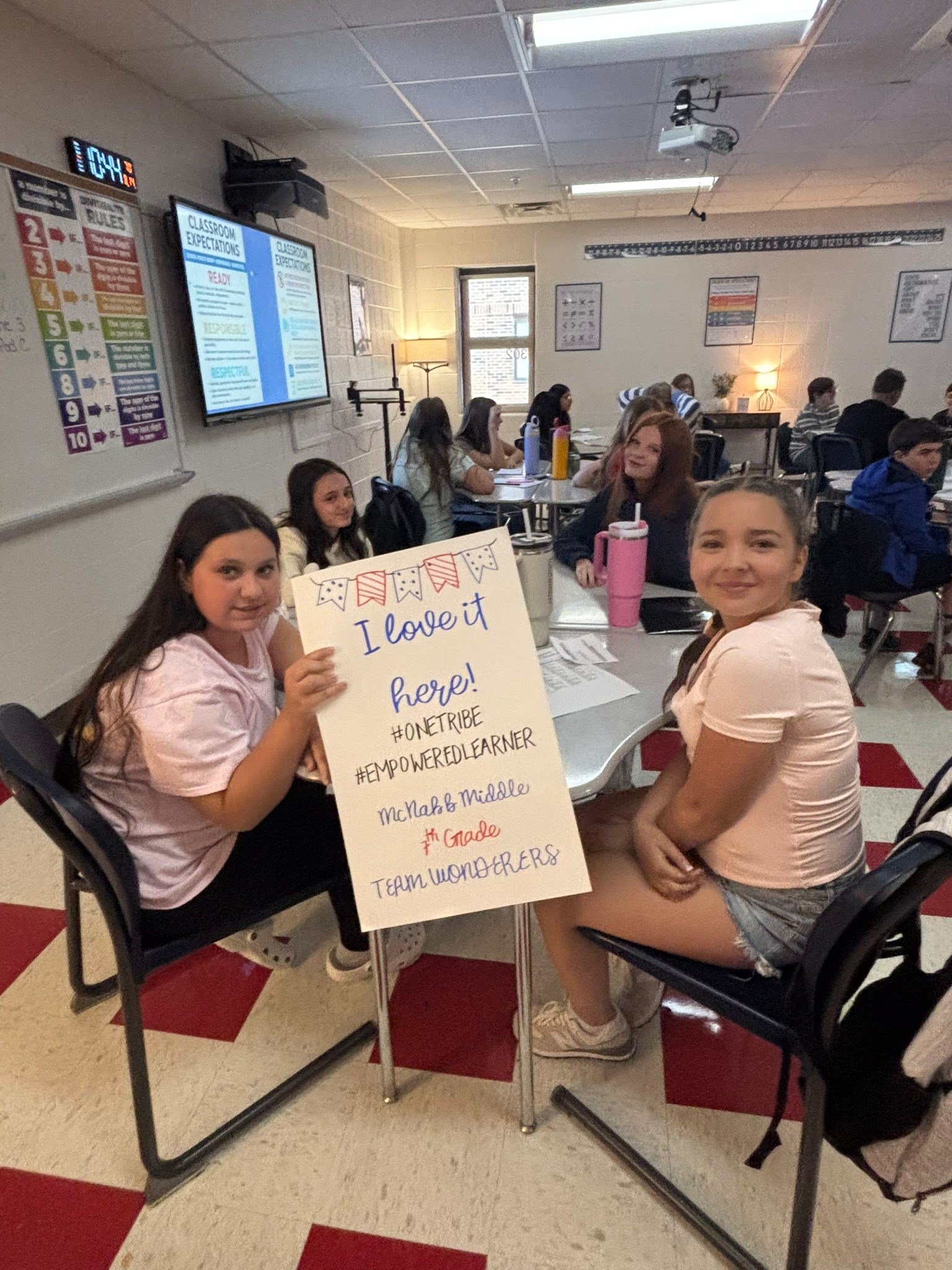 J. B. McNabb Middle School... - J. B. McNabb Middle School