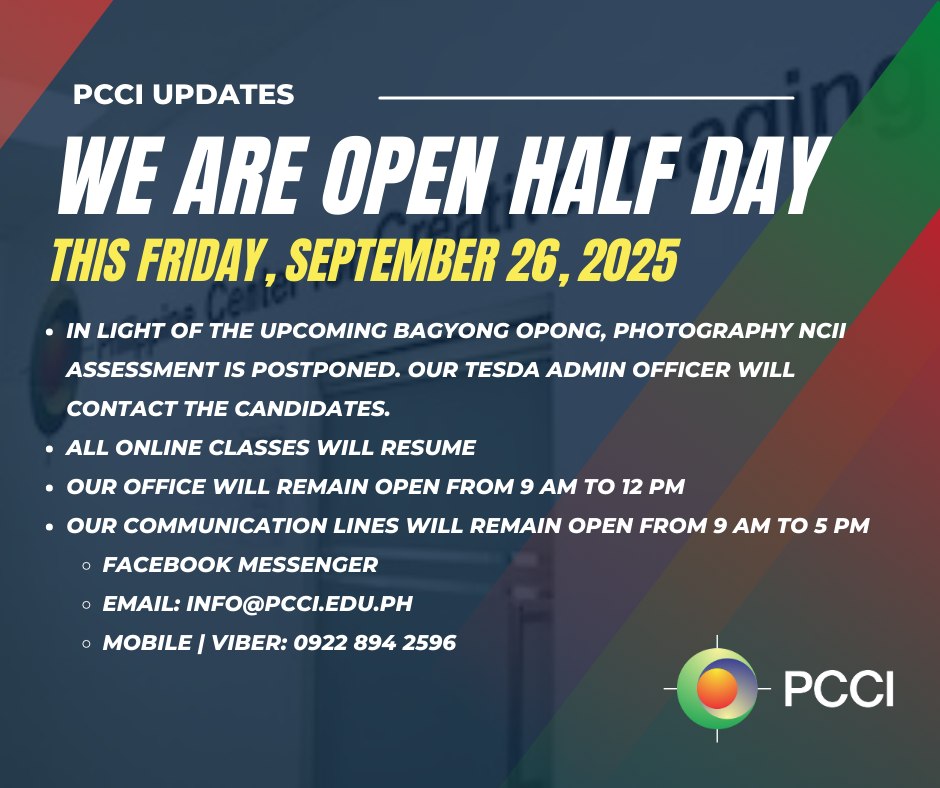PCCI - **📢 PCCI Announcement – September 26, 2025** Please be advised ...
