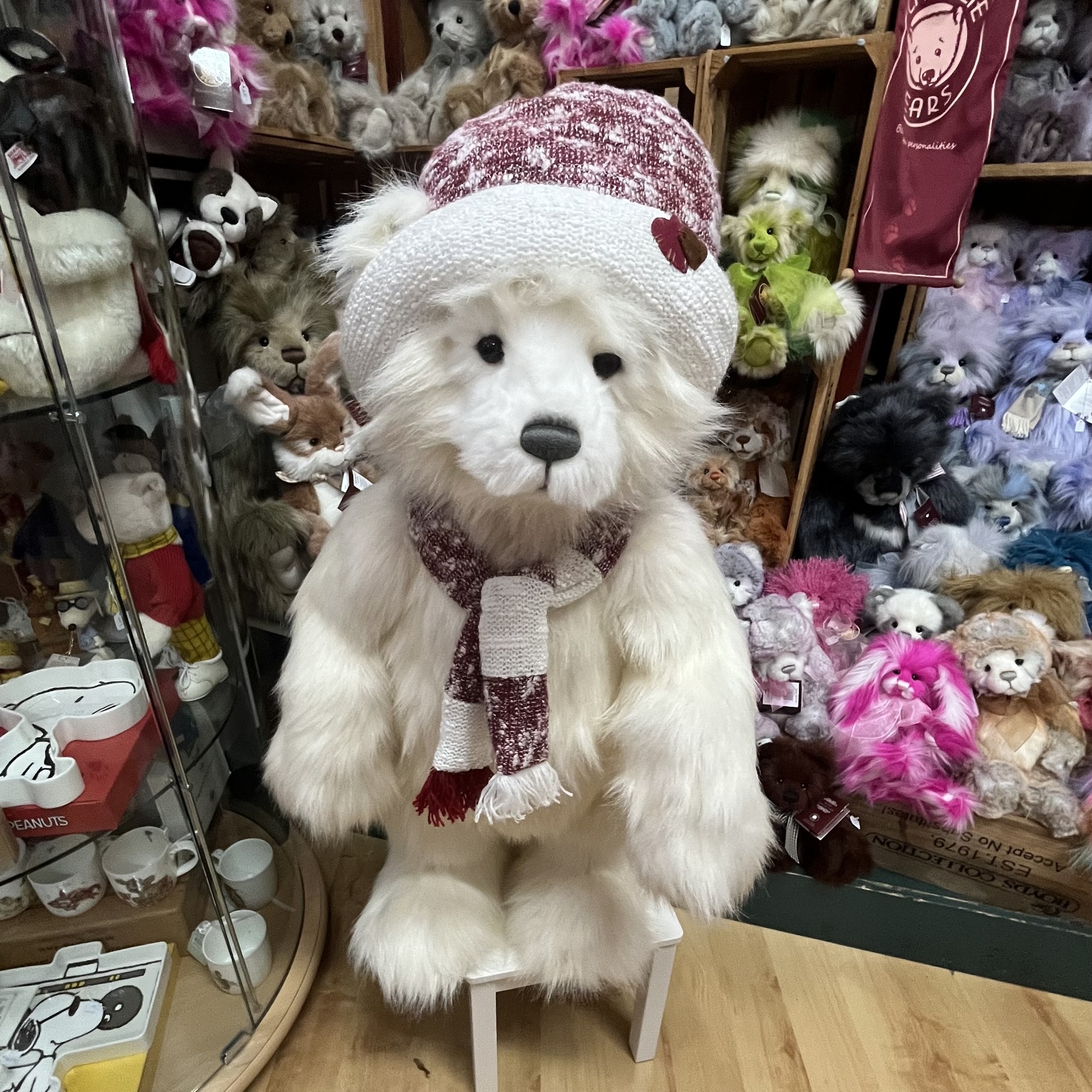 World of Bears - Rumpus the Charlie Bear is all wrapped up... | Facebook