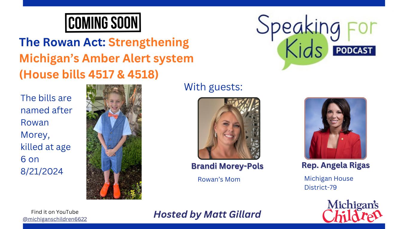The Rowan Act is a set of bills... - Michigan's Children | Facebook