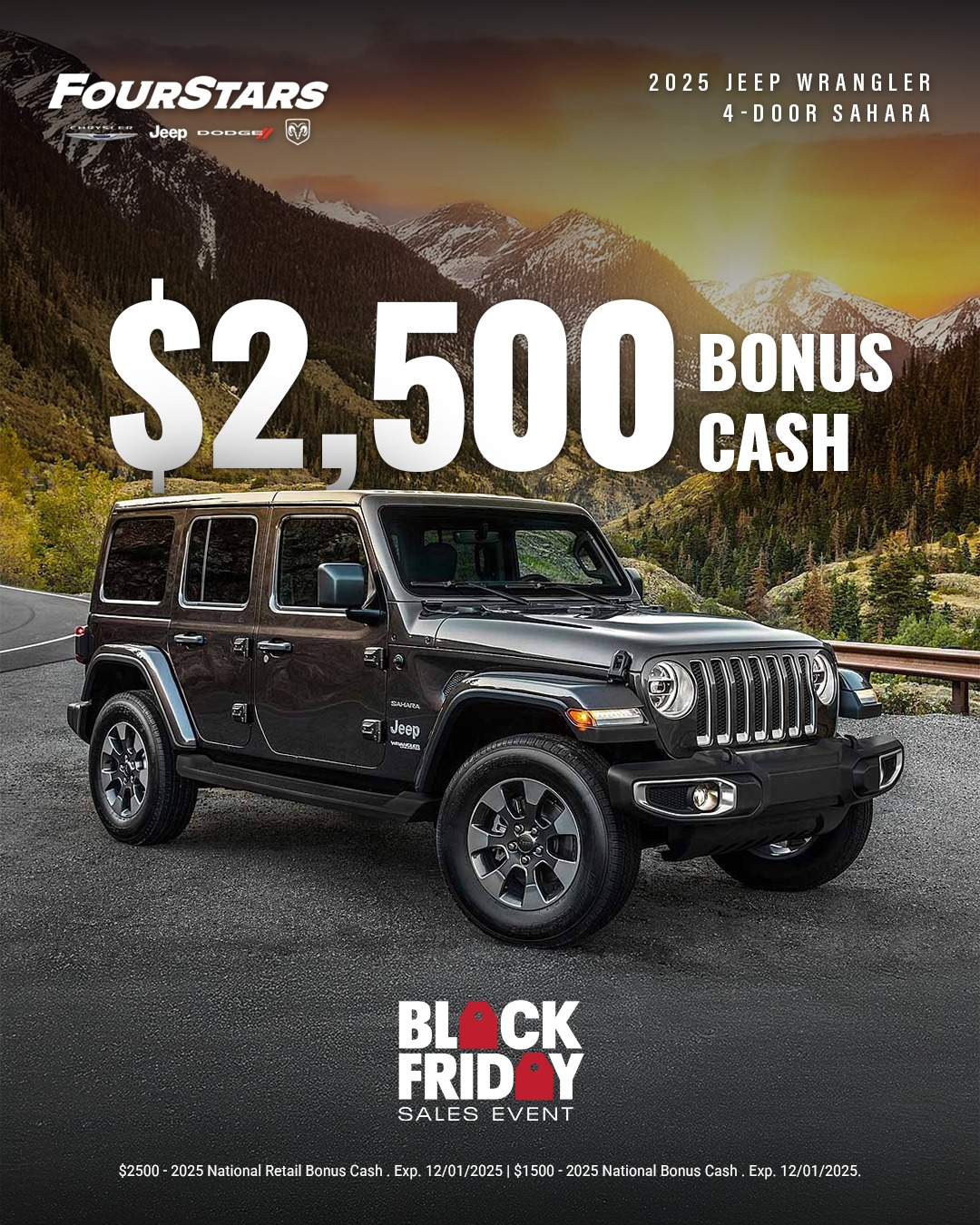 Four - This Black Friday, upgrade your adventure with the 2025 Jeep ...