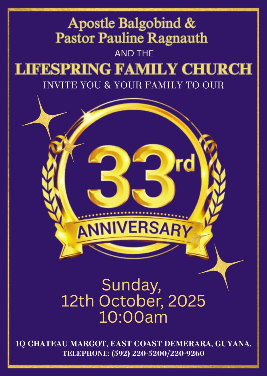 All are invited! - Lifespring Ministries - Guyana | Facebook