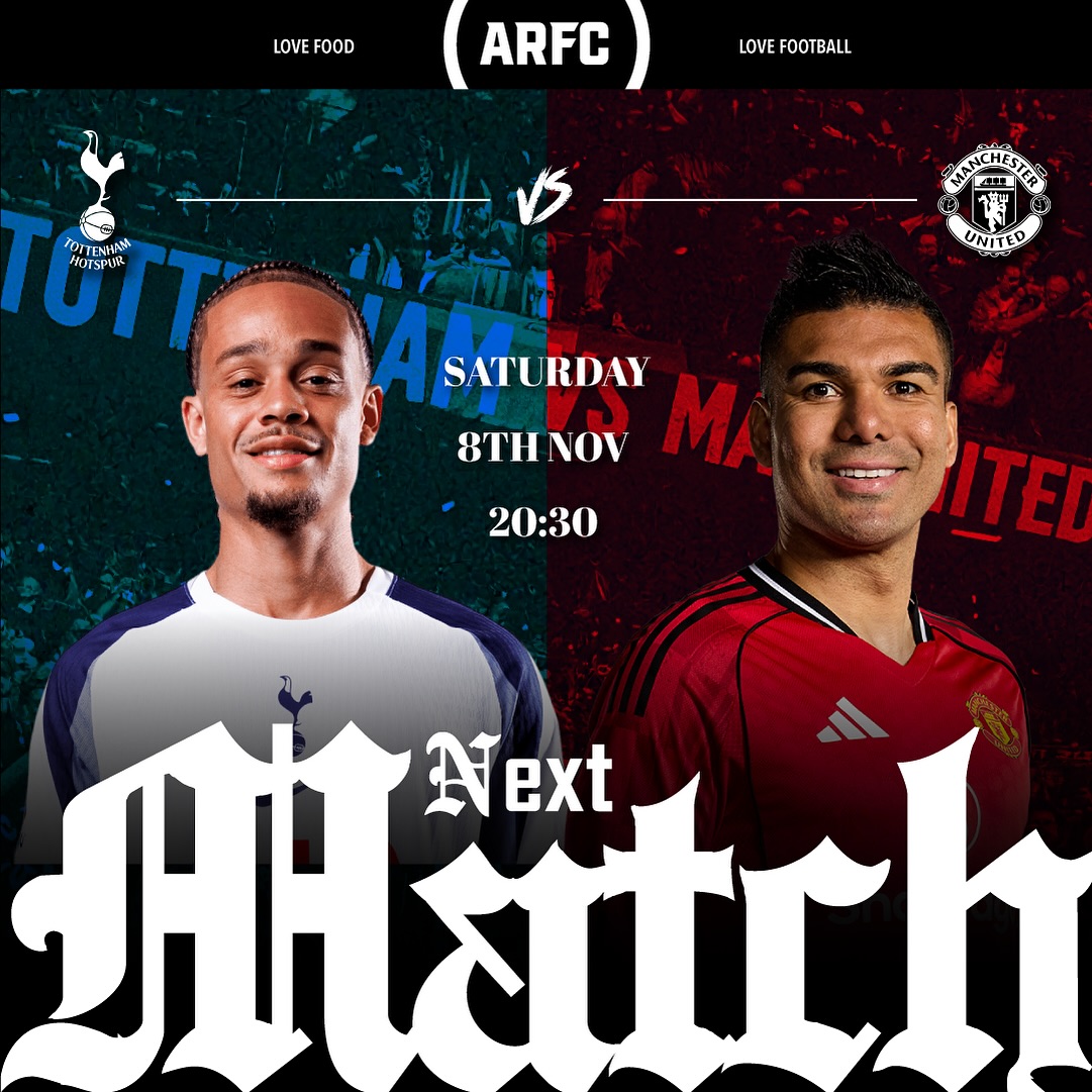 Arfc - 🍽️ Catch dinner, catch up on football — all in one place! ⚽ Big ...