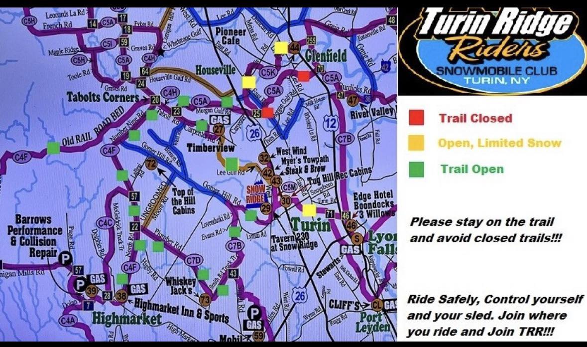 Turin Ridge Riders Snowmobile Club “Highest Club on Tug Hill” added a ...