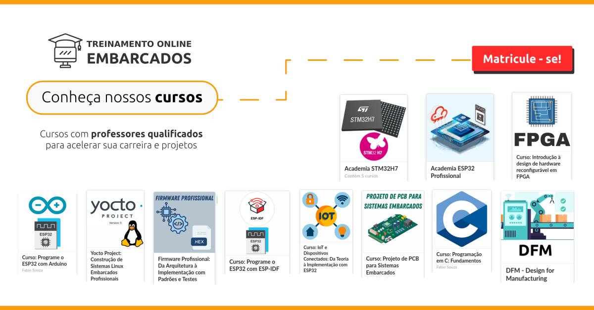 Embarcados - POR QUE PARTICIPAR DO TREINAMENTO EMBARCADOS? 1️⃣ ...