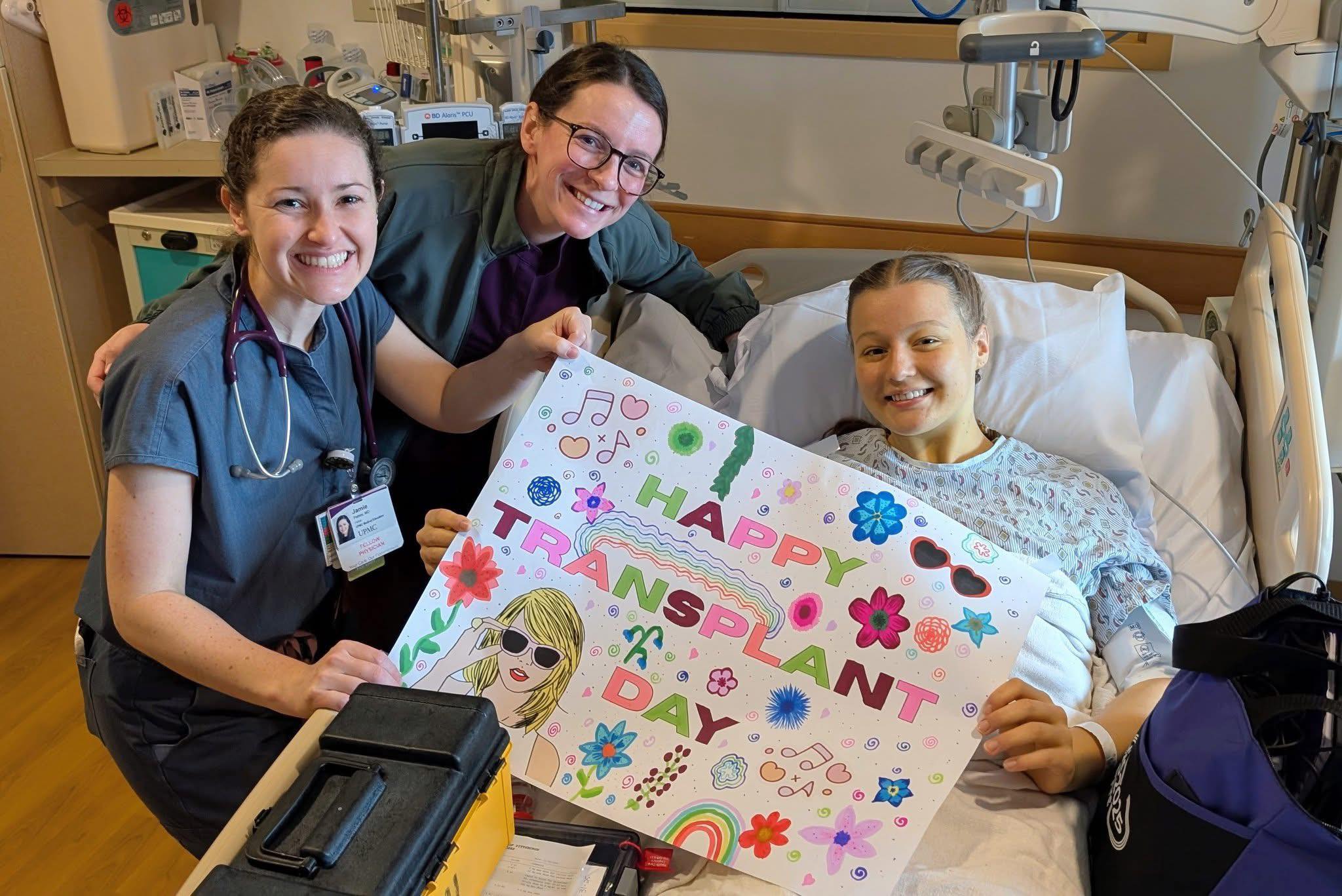 Totally - Wow. Imagine being an organ donor and saving a life like this ...