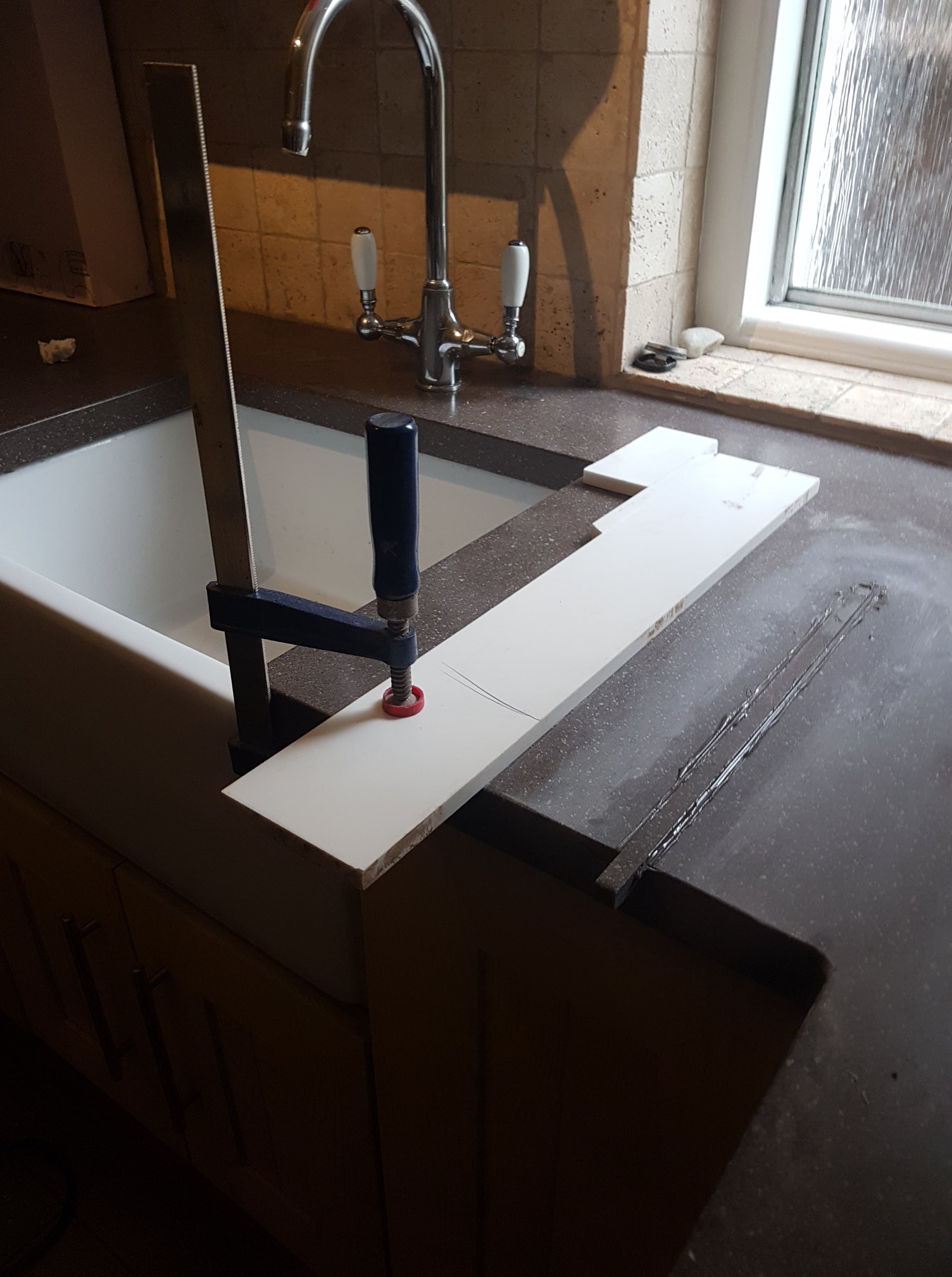 Corian Worktop Cracks Repair Polishing Services