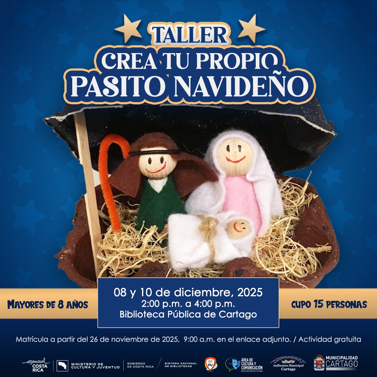 Municipalidad de Cartago - #Navidad Este viernes 11 de diciembre a las ...