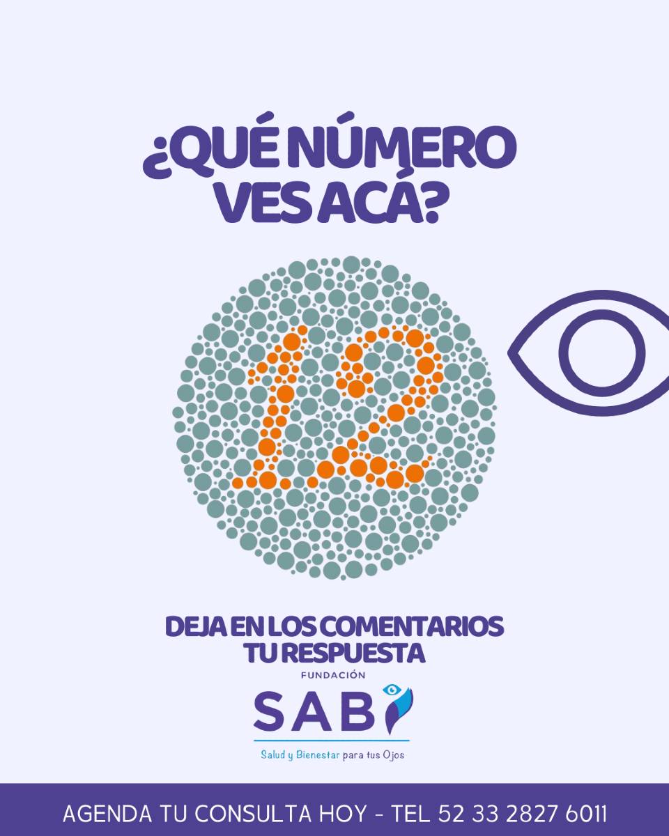 Fundación - 👀 ¿Qué número ves aquí? Pon a prueba tu percepción de color ...