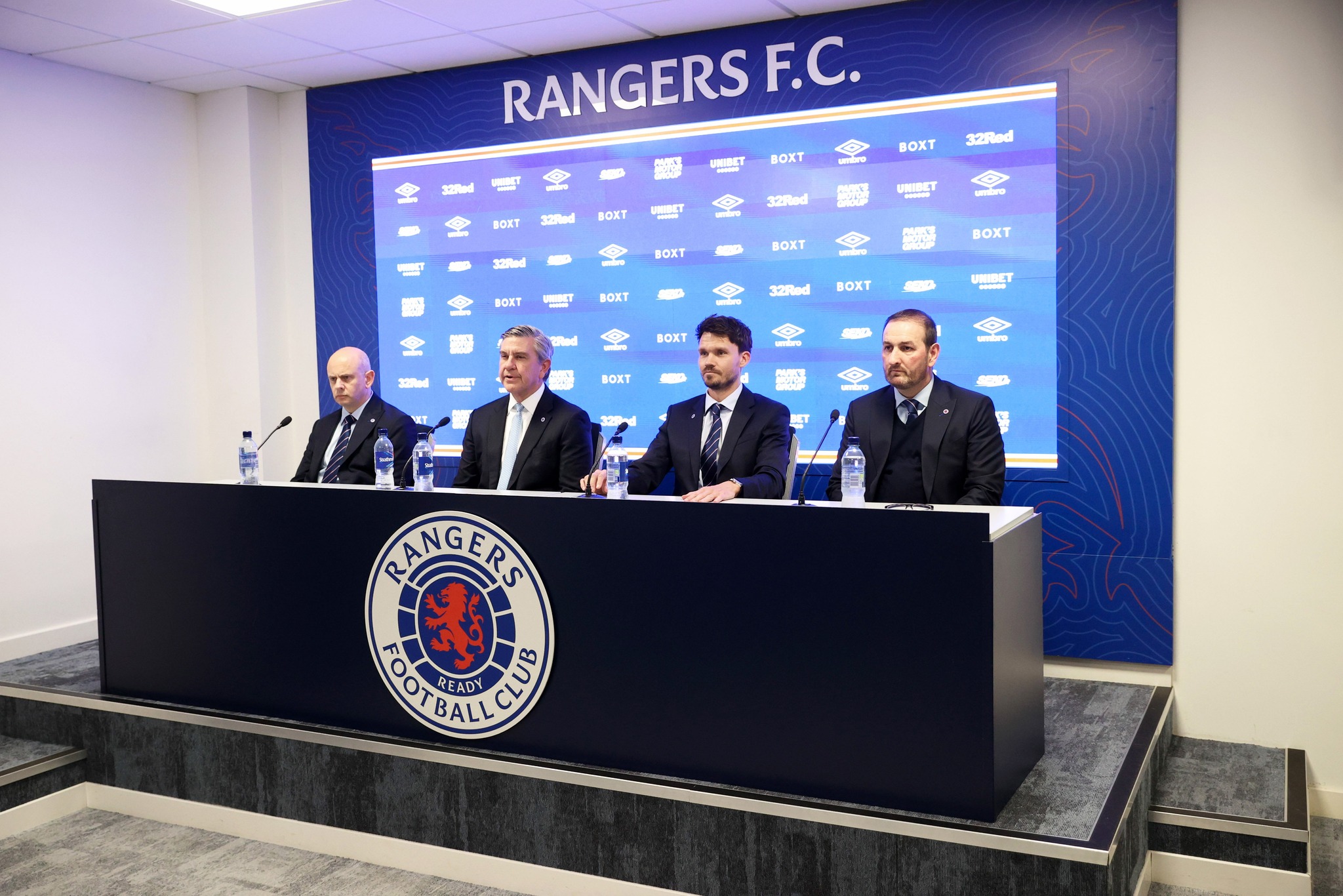 The Scotsman - Inside Rangers' audience with stellar cast as main man ...