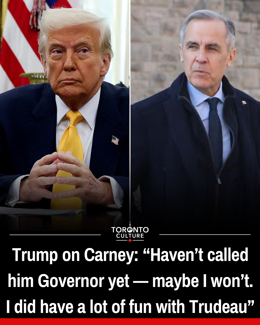 Toronto - Donald Trump took a swipe at former Bank of Canada governor ...