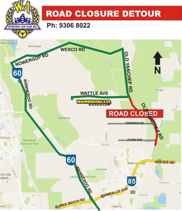 ROAD CLOSURE -... - Neighbourhood Watch Landsdale & Surrounds | Facebook