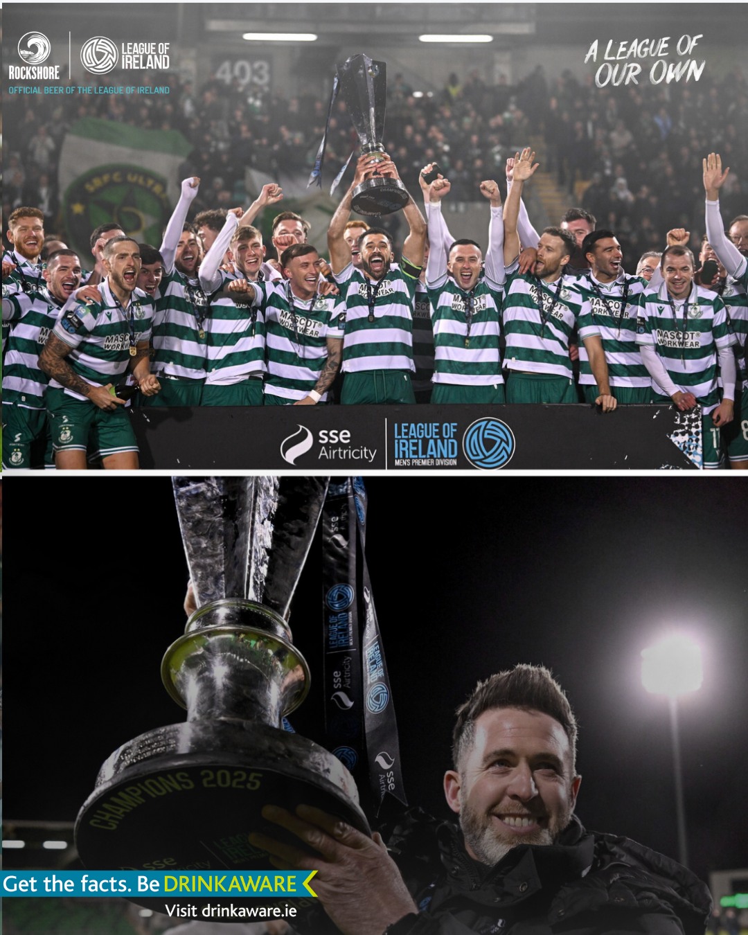 Balls.ie - For the fifth time in six years, Shamrock Rovers fans ...