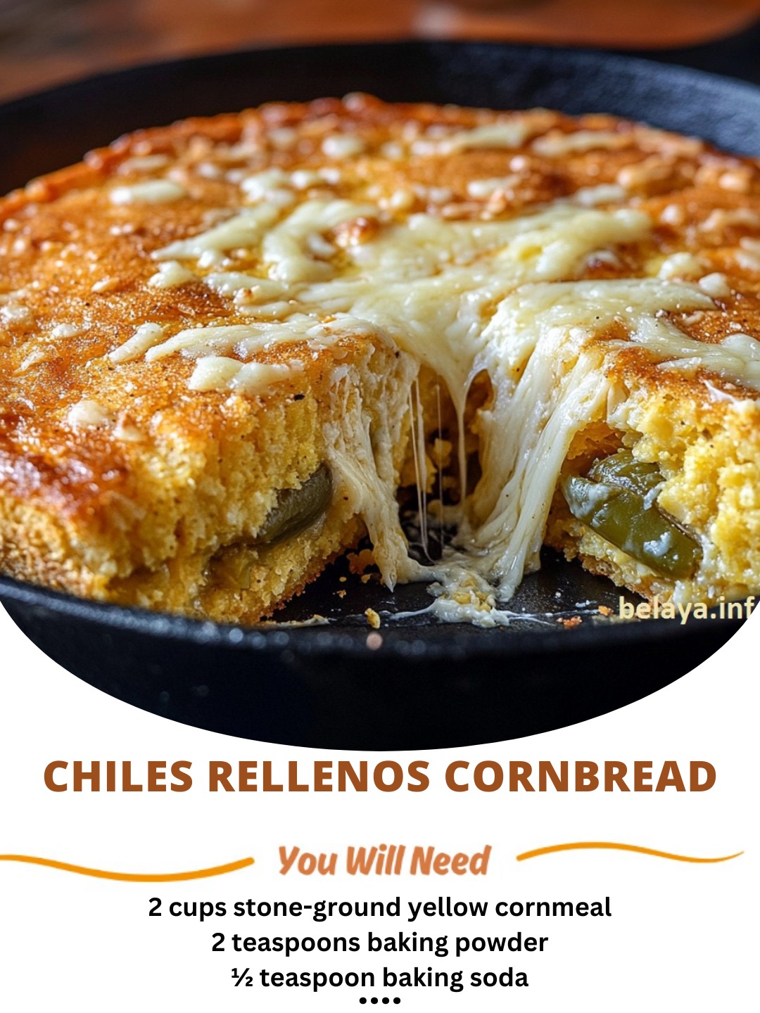 Testy - 🌽 Chiles Rellenos Cornbread 🌽 I swear this recipe was sent ...