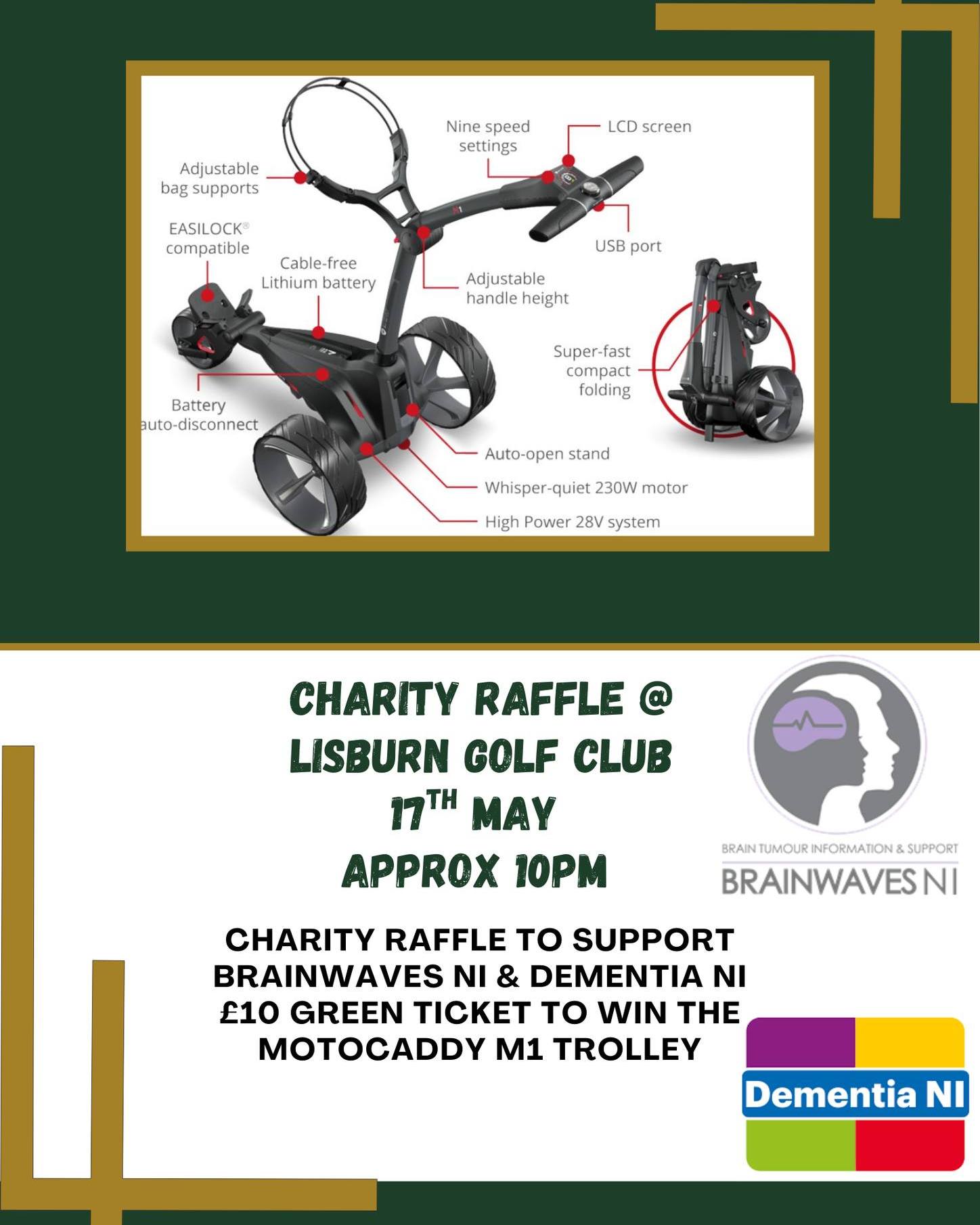 Lisburn - We are delighted to announce that a charity raffle will be ...