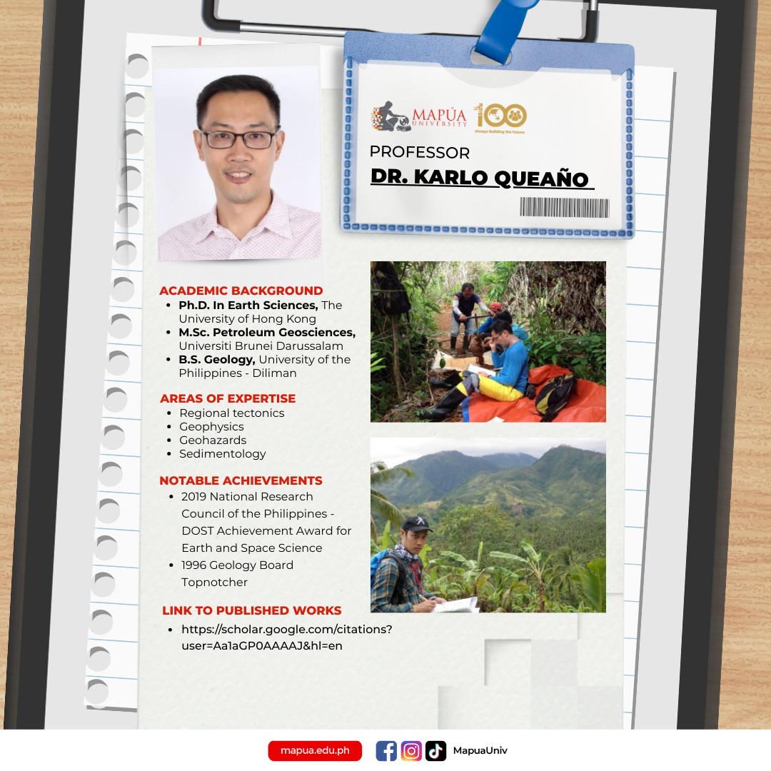 🌟 TRAILBLAZERS IN EARTH SCIENCE 🌏... - Mapúa University | Facebook