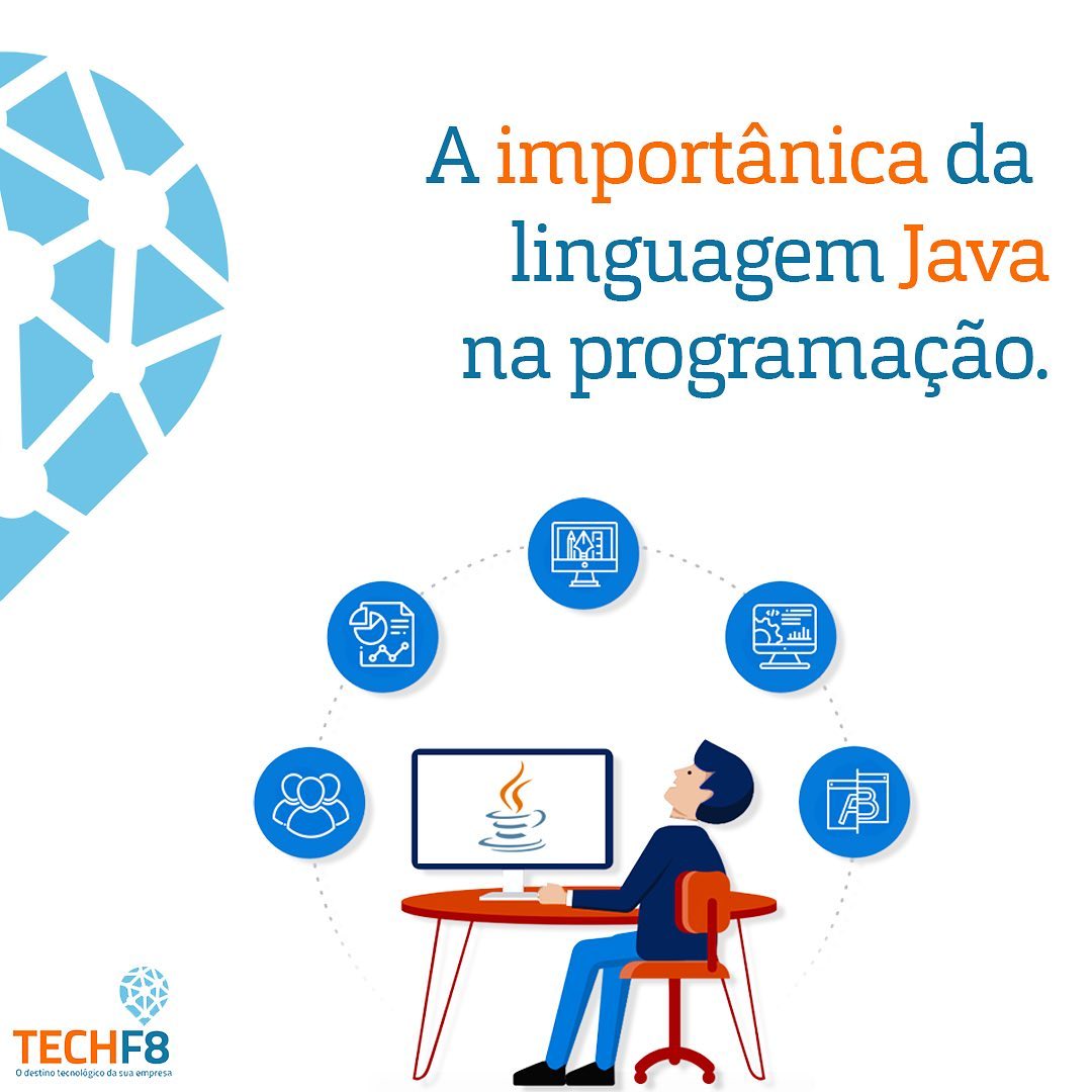 TechF8 - ☕️ A linguagem Java permite desenhar softwares...
