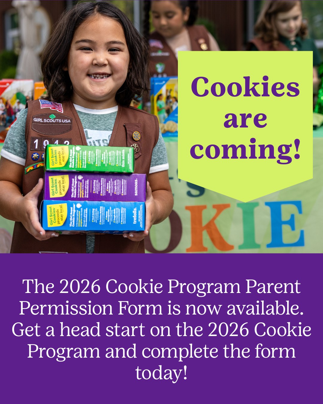 Girl - Your Girl Scout’s cookie season starts with one important step ...