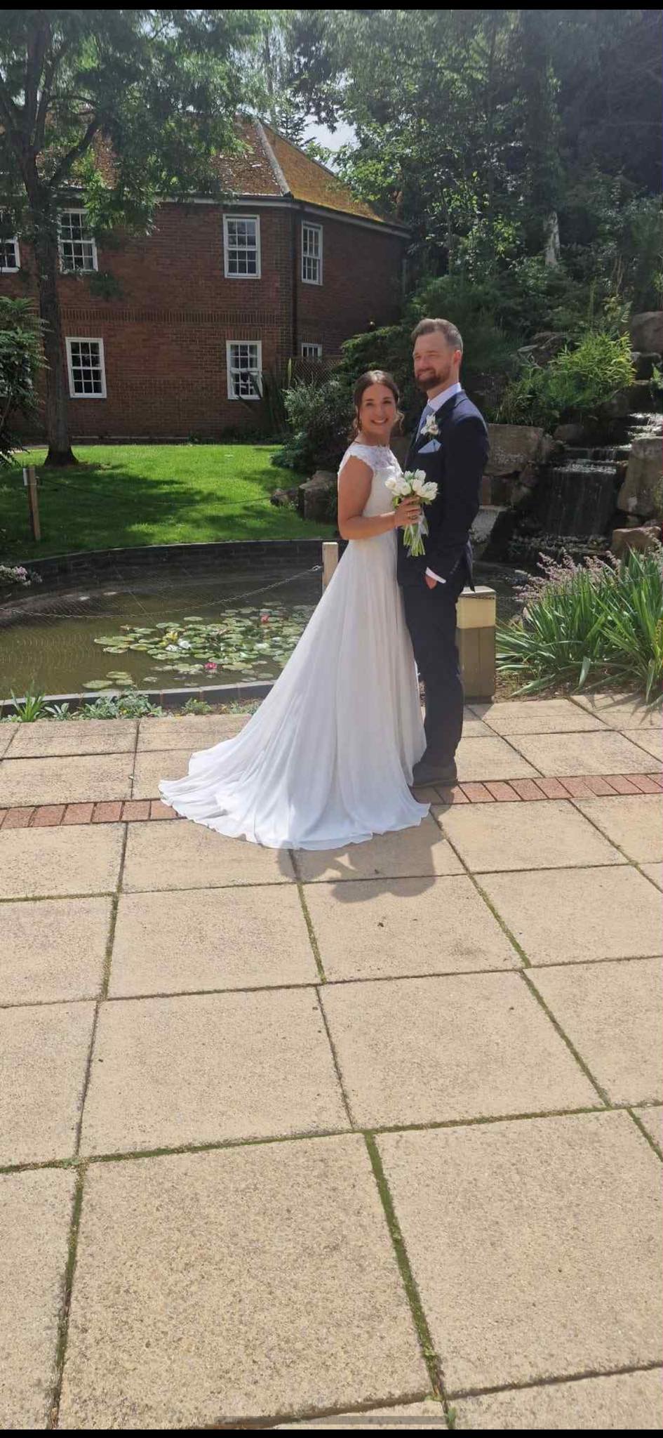 The Finishing - Just received a photo from yesterday’s bride and groom ...