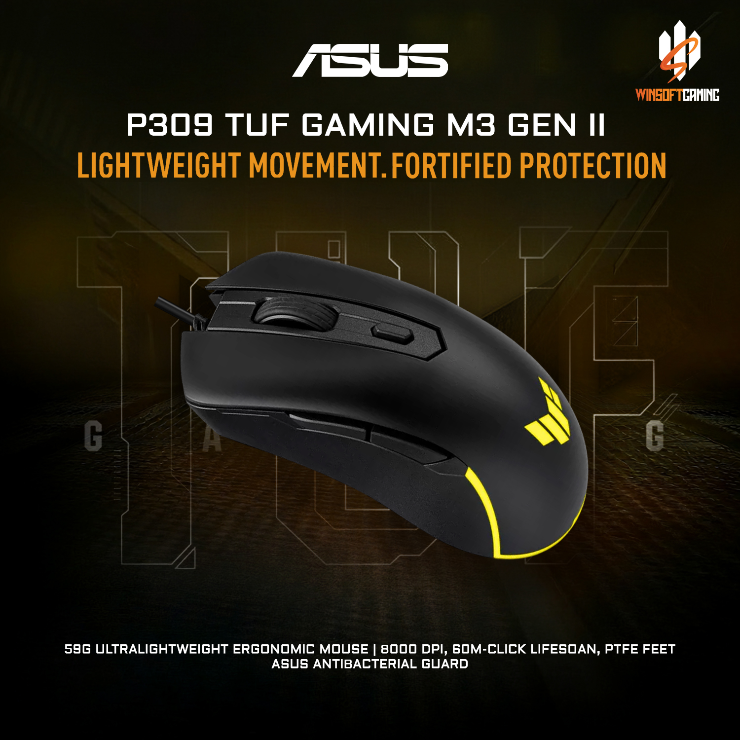 Winsoft - Gear up for victory with the ASUS TUF Gaming M3... | Facebook