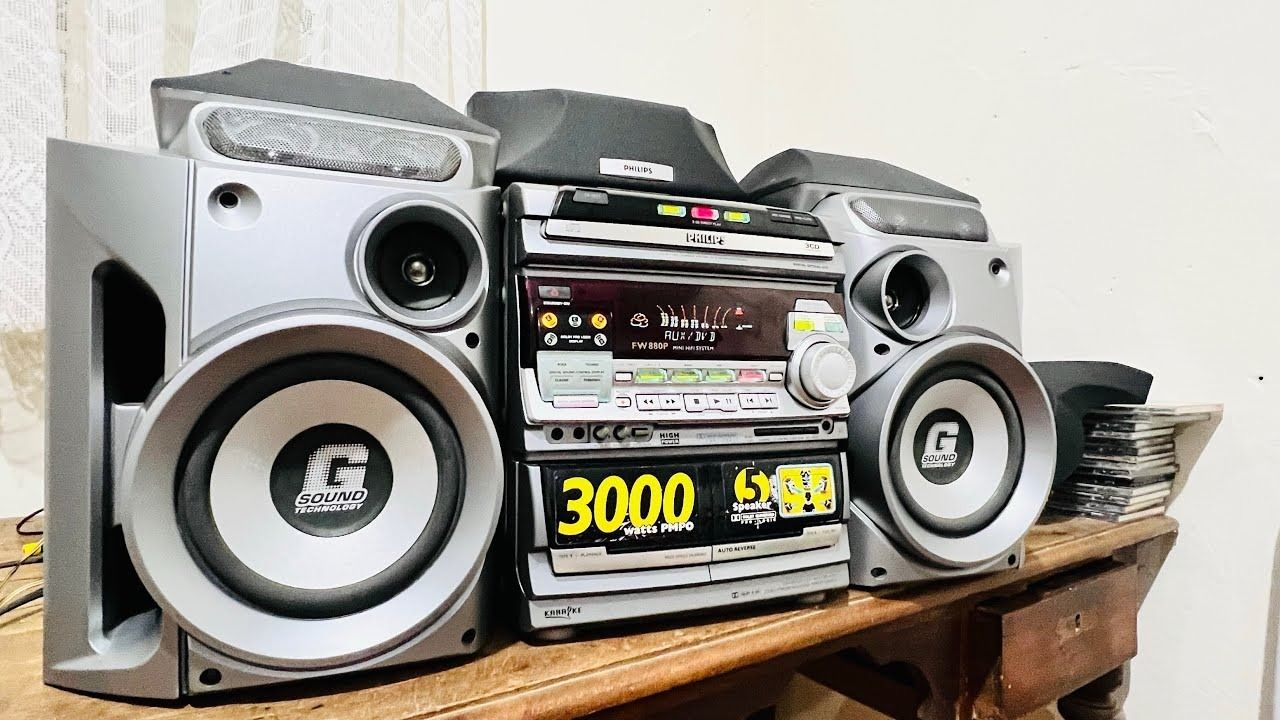 Mini system clássicos - GPX88....../\......CM9520 1.800W.............1 ...