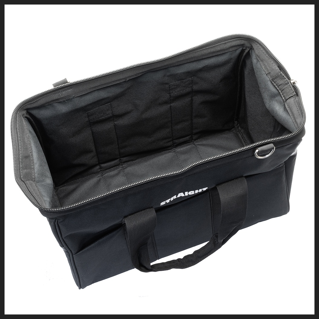 🆕新商品案内🆕 ツールバッグ ブラック 410mm 【品番:26-0081】 がま口