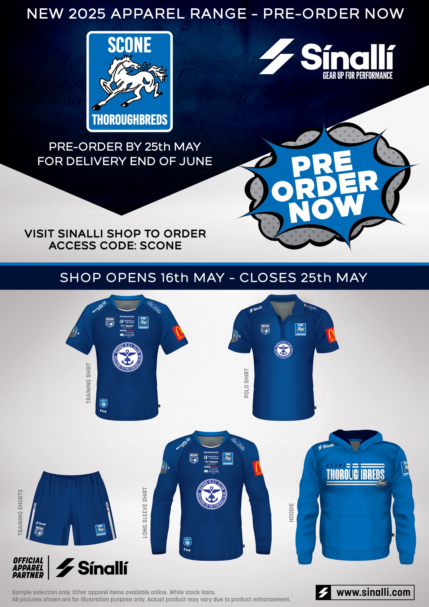 Sinalli - The Scone RL Supporters Store is now open! Order by 25th May ...