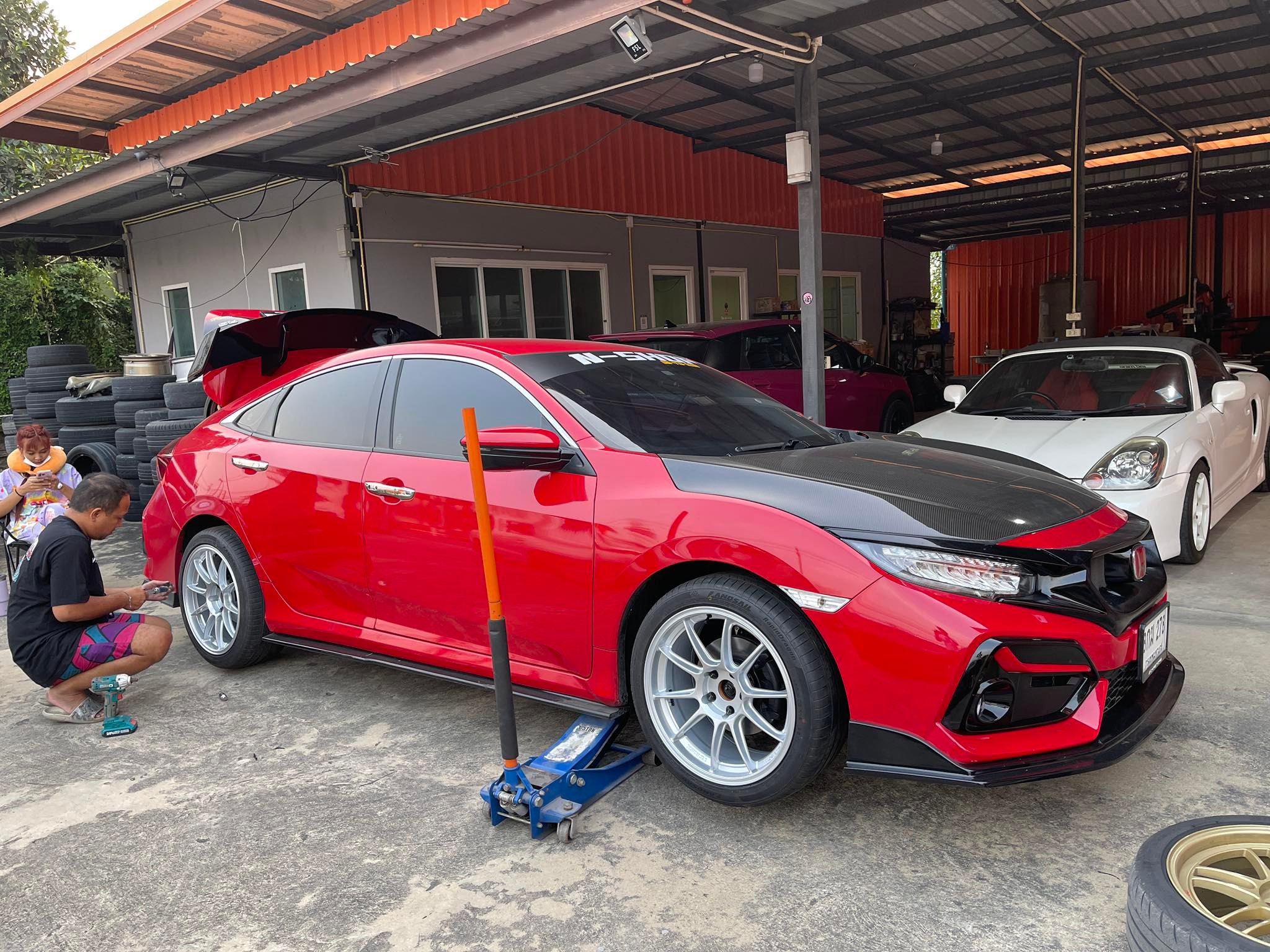 ทำสีล้อแม็ก ซ่อมล้อแม็ก KB garage | Nonthaburi