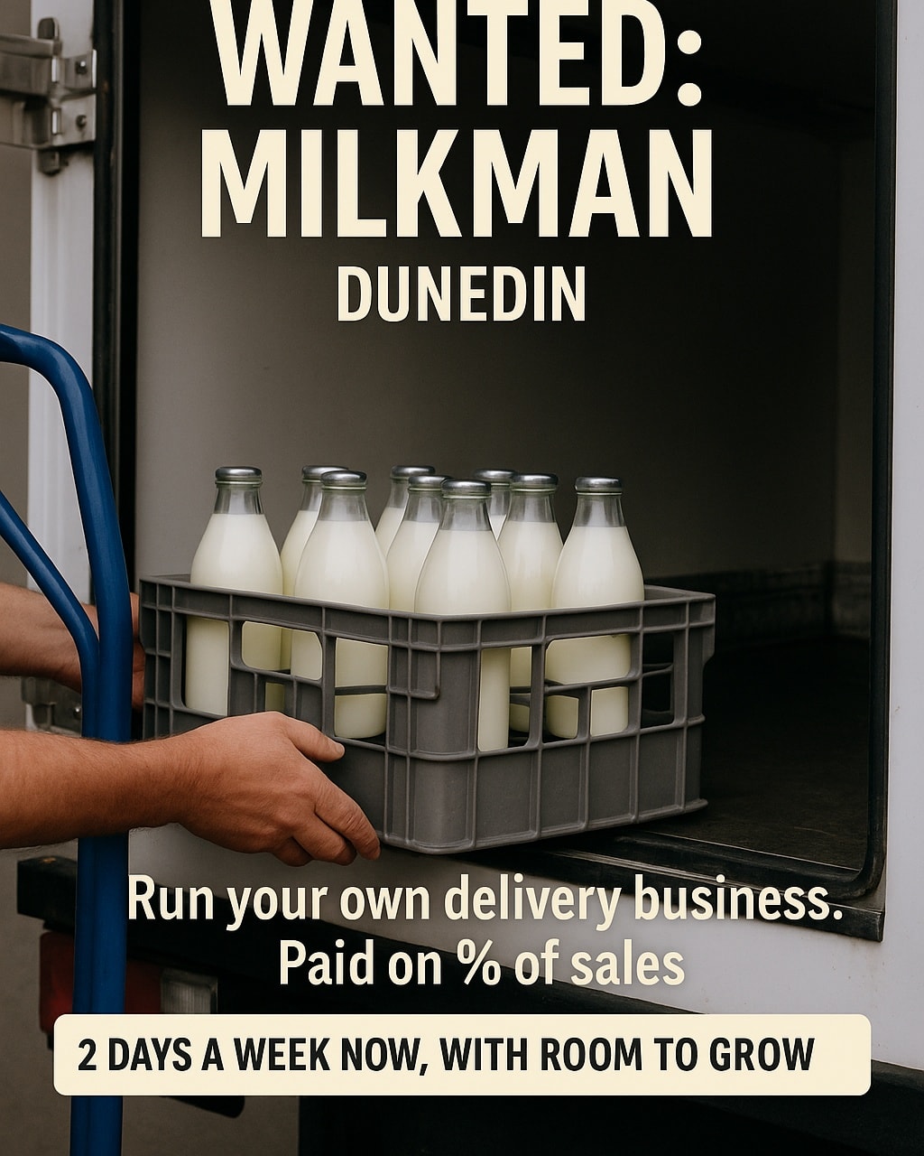 🚚 We’re looking for a Milkman in... - Windy Ridge Milk | Facebook