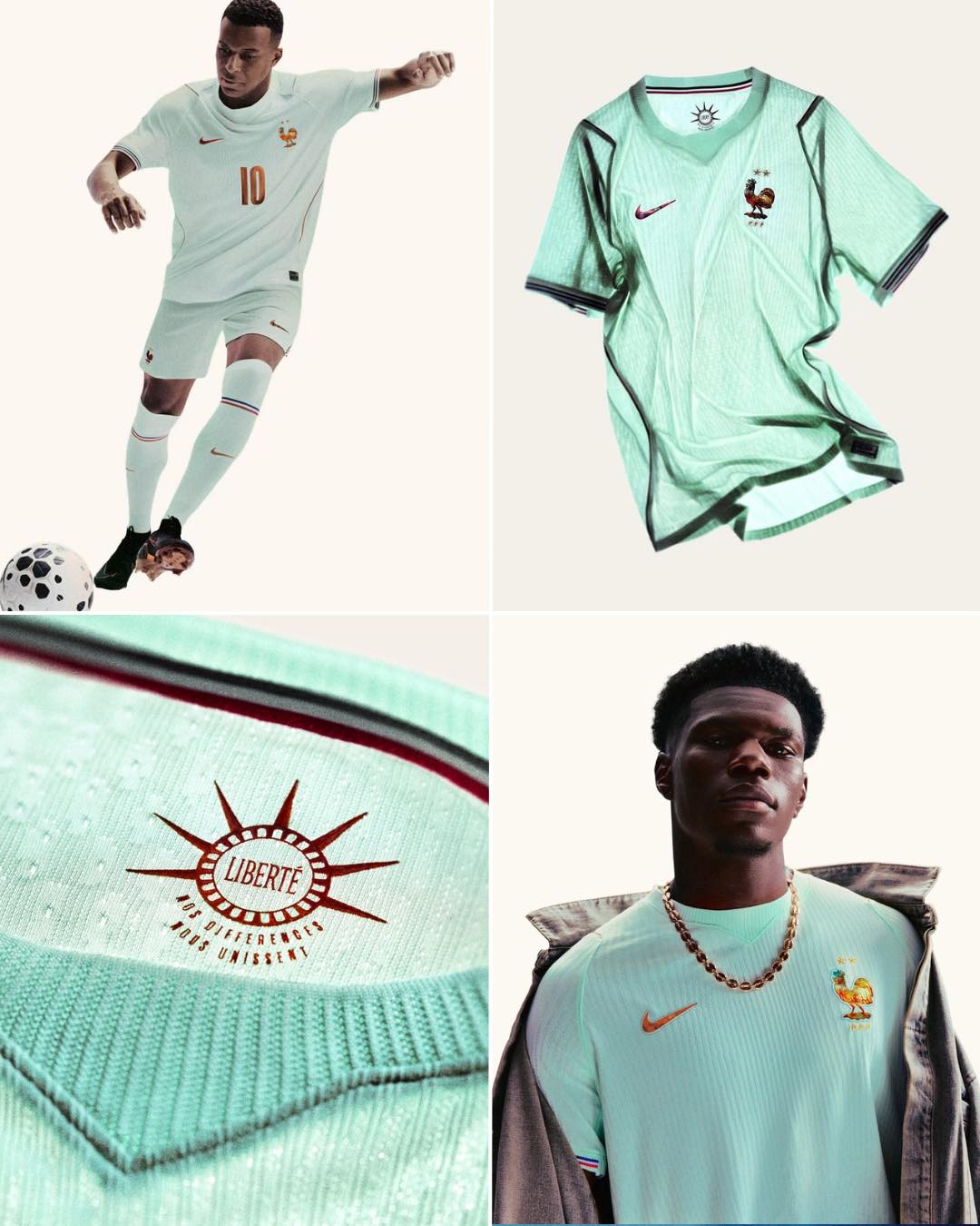 These new kits from France for the 2026 FIFA World Cup