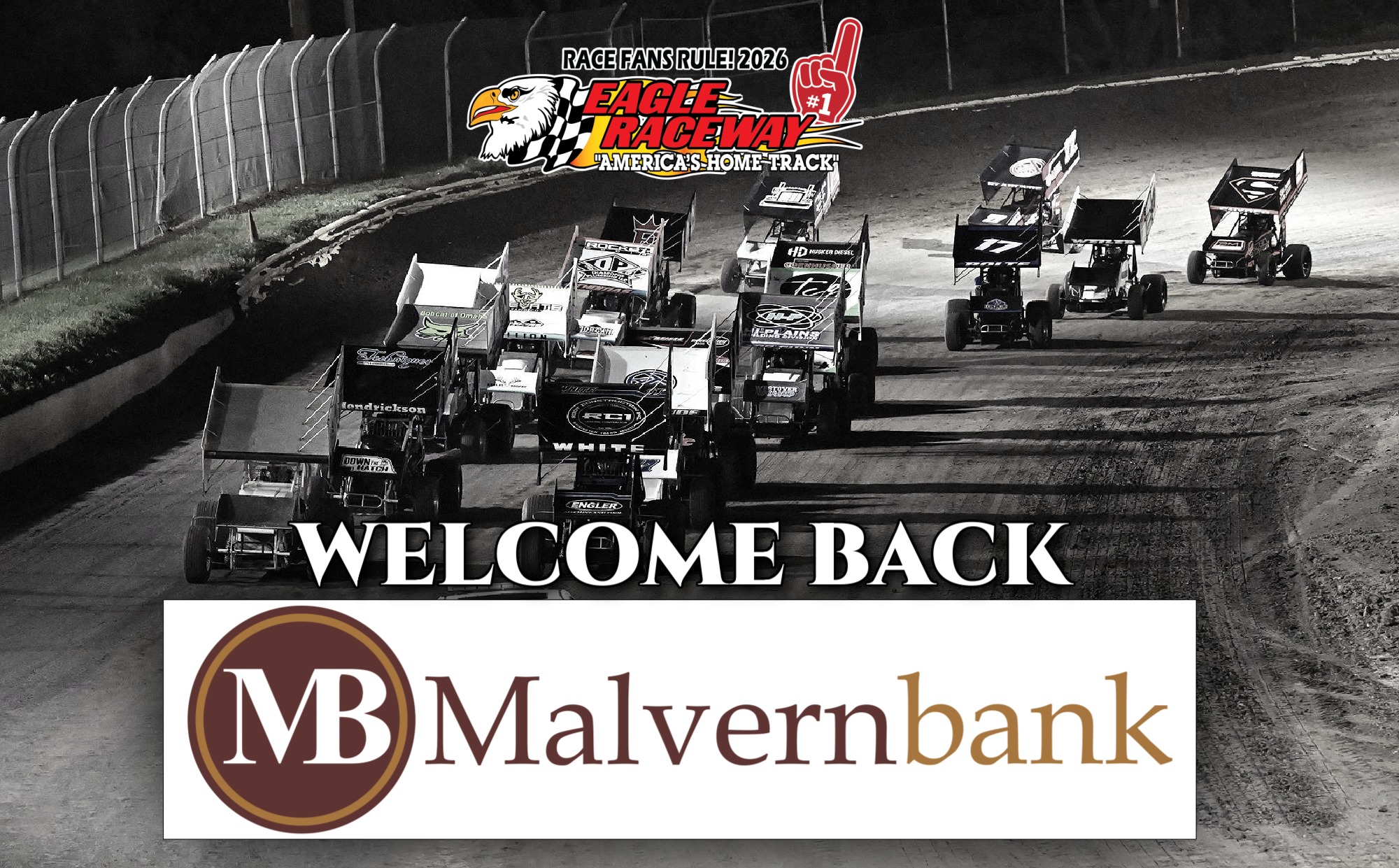 Eagle Raceway - Welcome back Malvern Bank as a valued... | Facebook