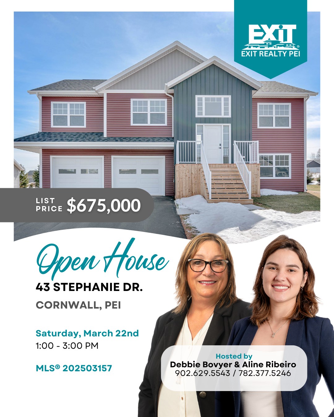 EXIT - 🏡 OPEN HOUSE Stunning newly constructed 5-bedroom, 3-bath home ...