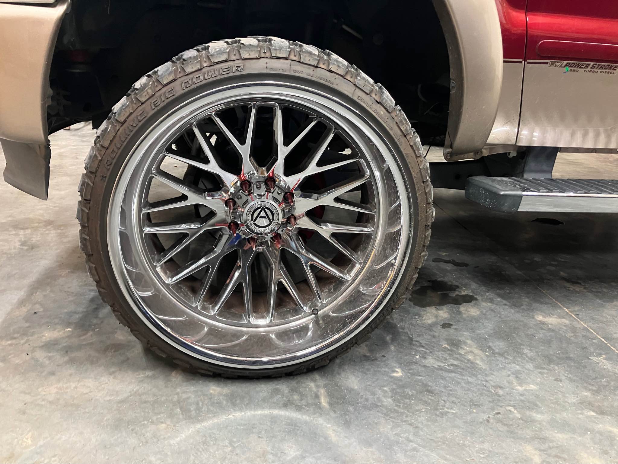 26x14 hardcore off-road wheels with 35x13.5 tires - Car Wheels, Tires ...