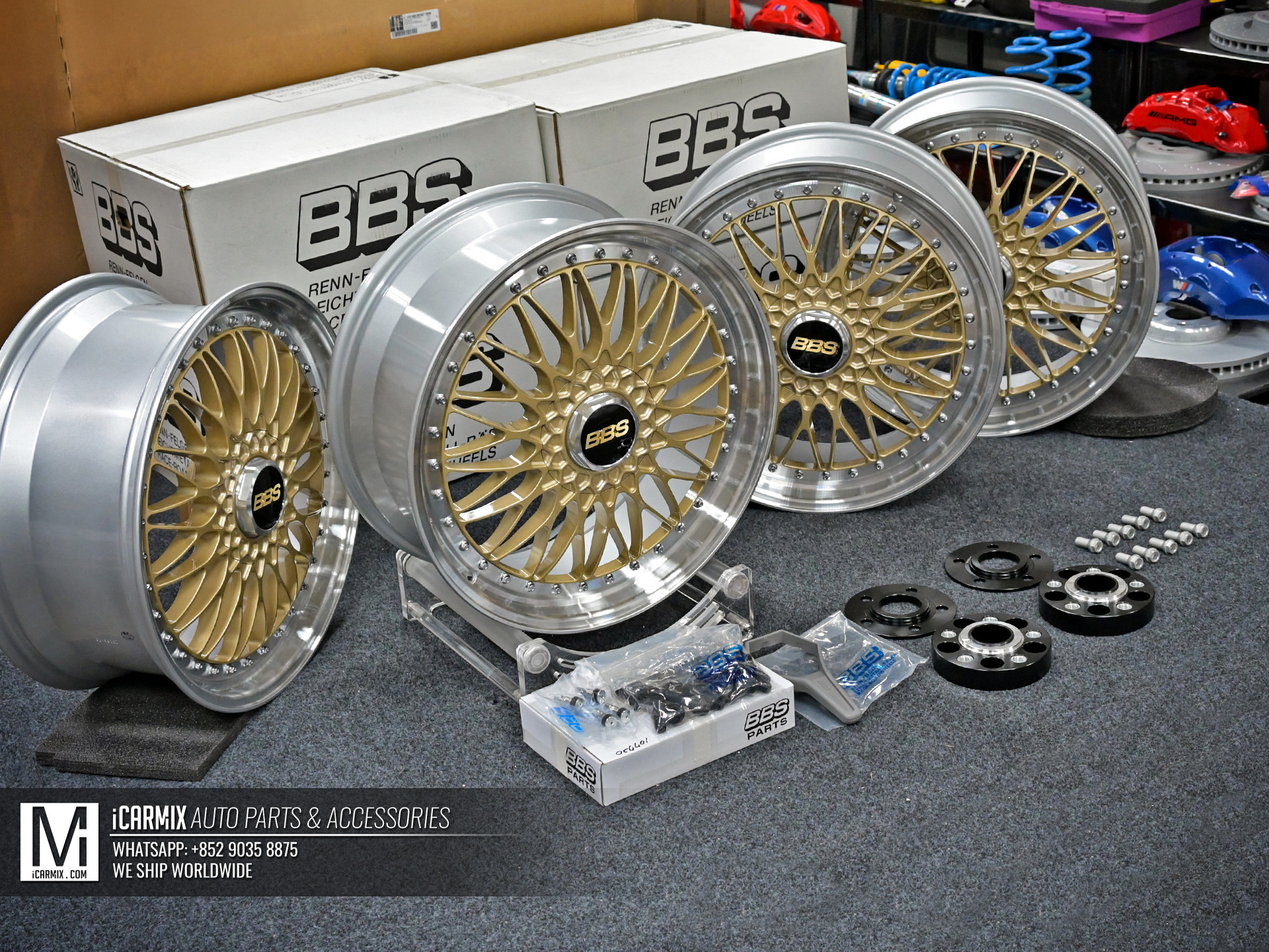 iCARMIX - 這就是一整套我們即使為AUDI RS3升級的BBS Super-RS鍛造車鈴及專用的Spacer。 | Facebook