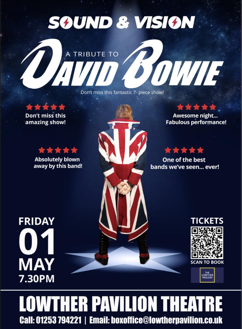 🔥🎶 'Sound & Vision: A Tribute To David Bowie' live at The
