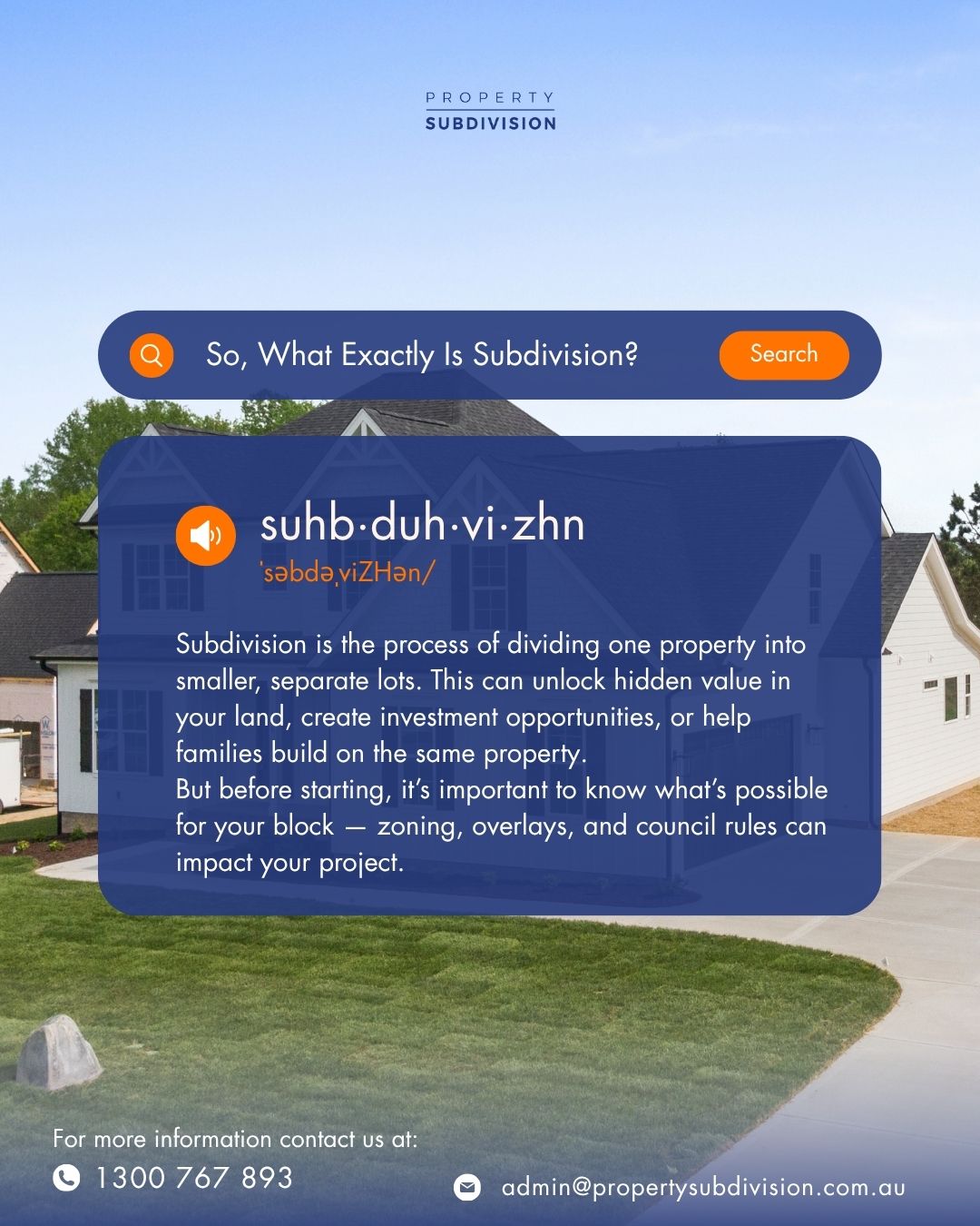Property Subdivision | Melbourne VIC