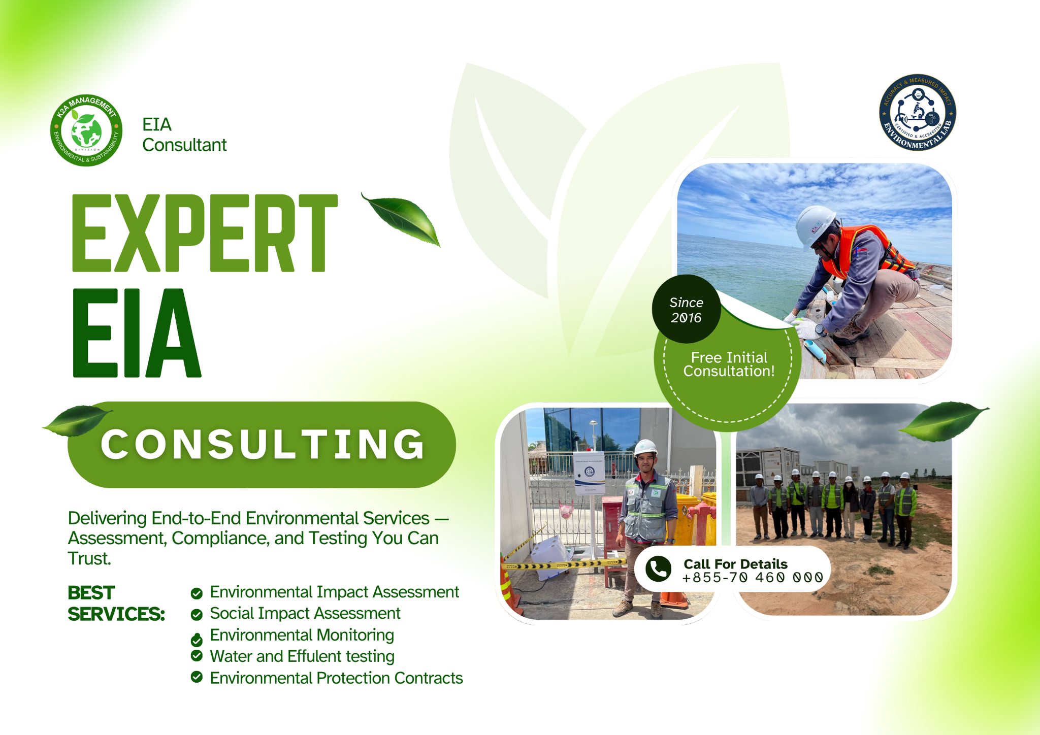 EIA Consultant Cambodia - Your Partner in Environmental Excellence