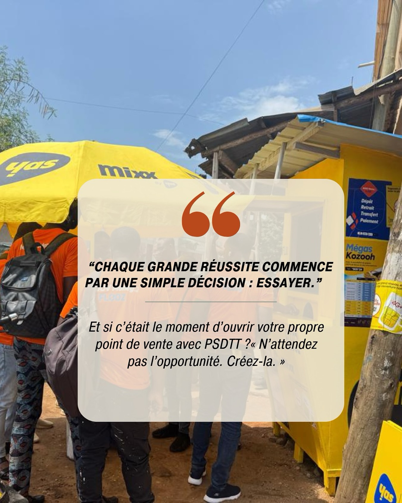 PSDTT - 💬 Le plus grand risque, c’est… de ne jamais se lancer. Avec ...