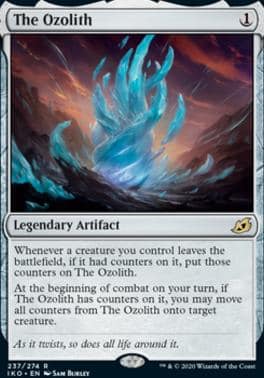 Ozolith interaction with 1/1 creatures