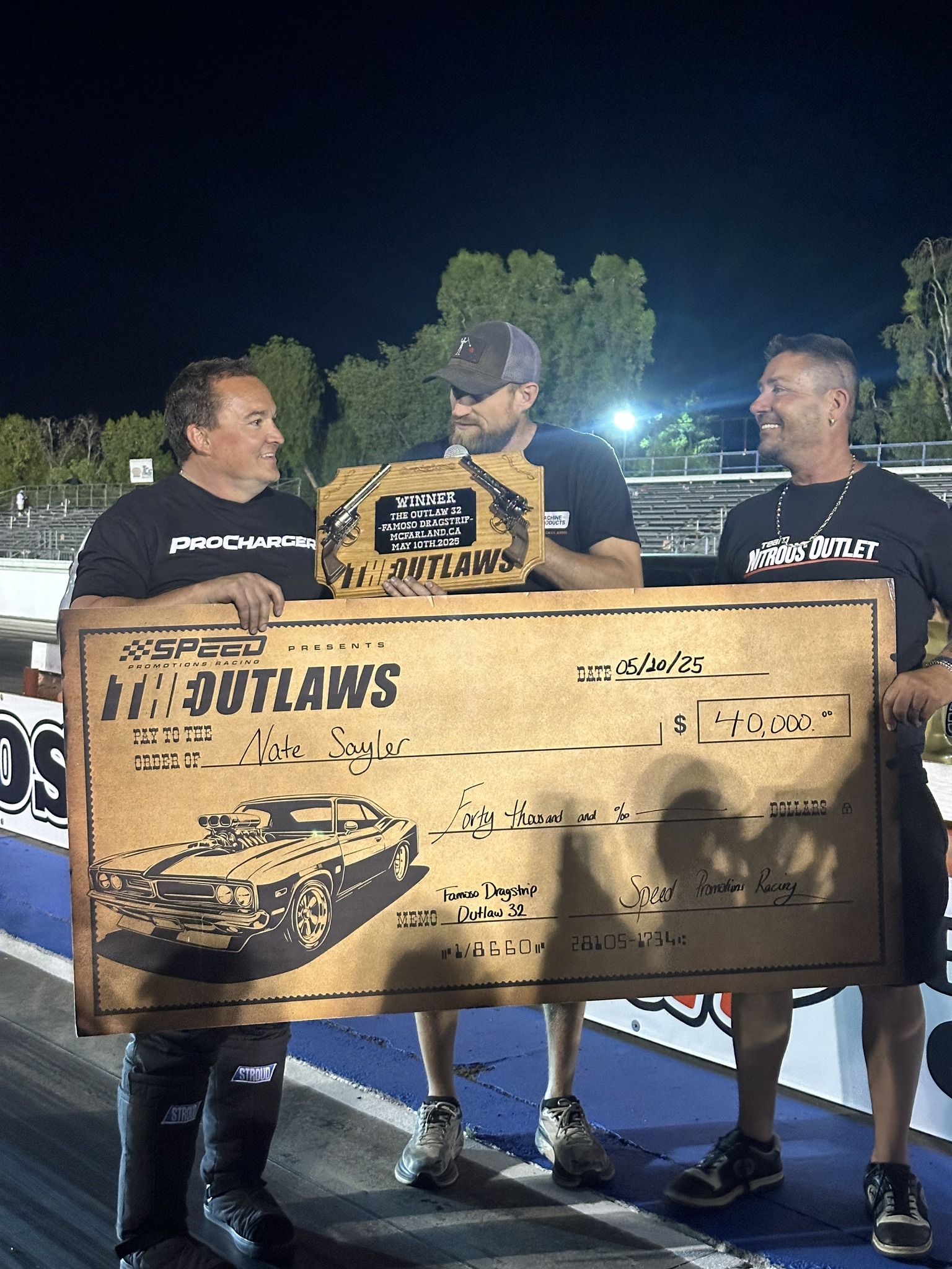Congratulations to Nate Sayler... - Speed Promotions Racing | Facebook