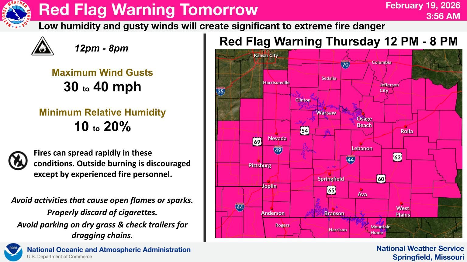 RED FLAG... - Southern Stone County Fire Protection District | Facebook