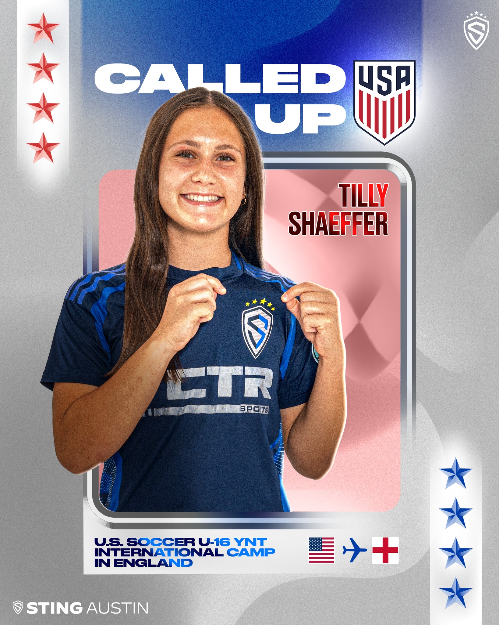 Sting - 🇺🇸⚽ Congrats, Tilly! We’re proud to share that Tilly Schaeffler ...