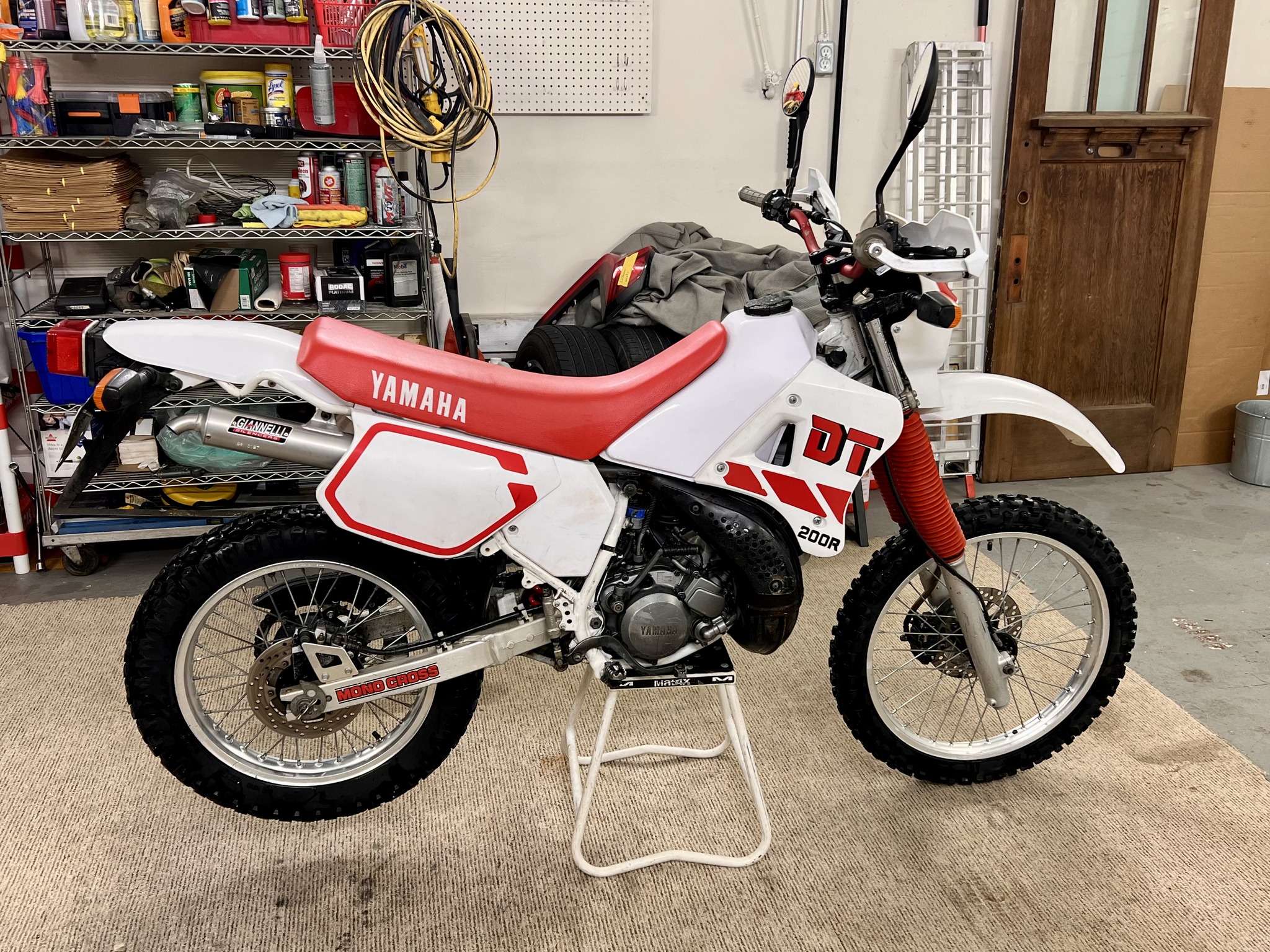 Yamaha DT200R two-stroke dual-sport for sale