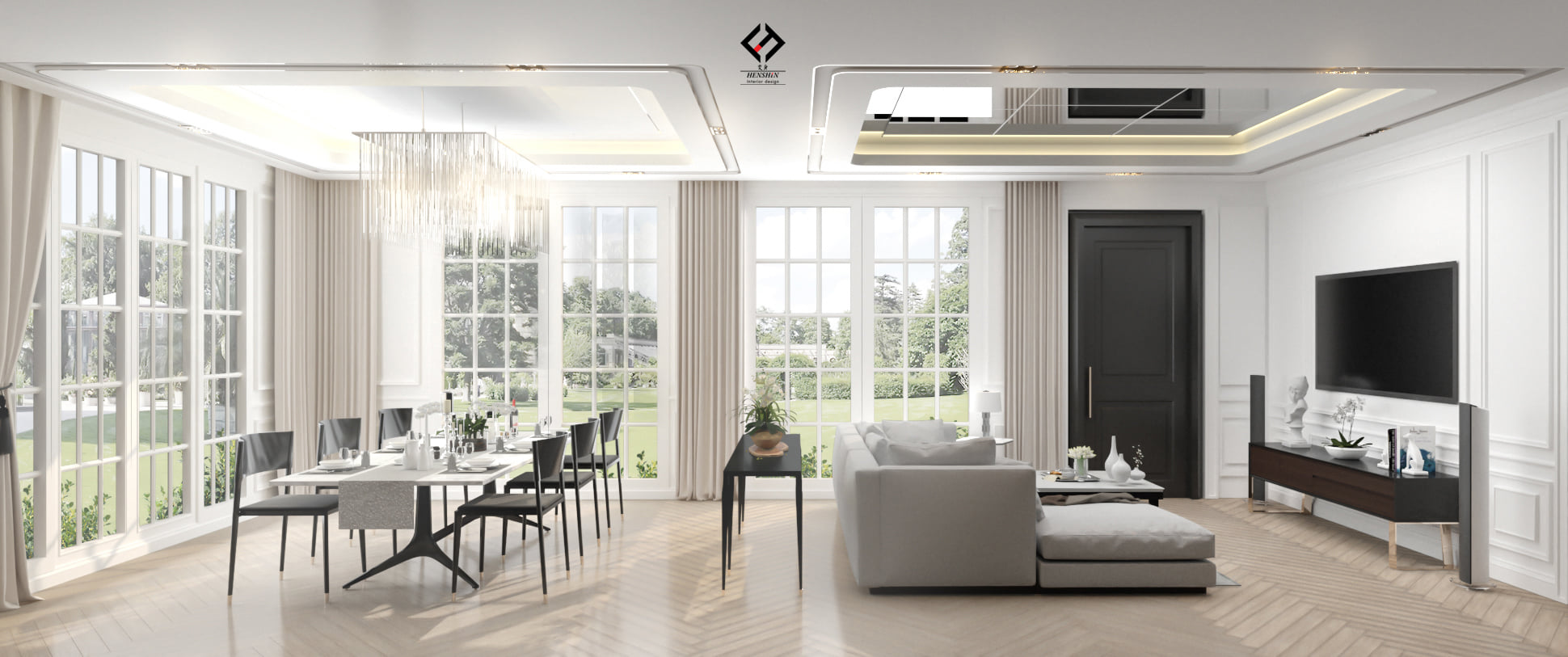Modern luxury design - Dining... - Henshin interior design | Facebook