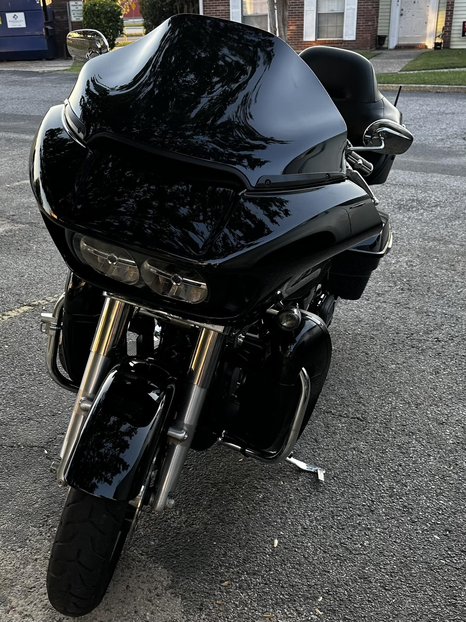First ride with my new Harley-Davidson M8