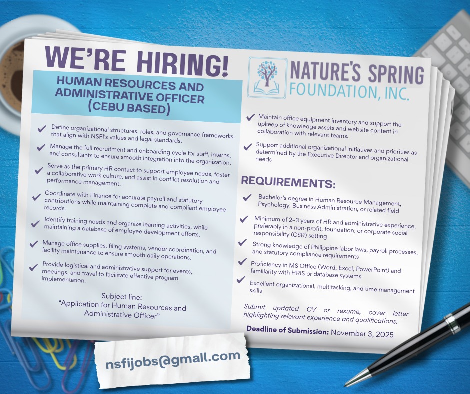 Nature's - 📣 𝗪𝗲’𝗿𝗲 𝗵𝗶𝗿𝗶𝗻𝗴: 𝗛𝘂𝗺𝗮𝗻 𝗥𝗲𝘀𝗼𝘂𝗿𝗰𝗲𝘀 𝗮𝗻𝗱 𝗔𝗱𝗺𝗶𝗻𝗶𝘀𝘁𝗿𝗮𝘁𝗶𝘃𝗲 𝗢𝗳𝗳𝗶𝗰𝗲𝗿 ...