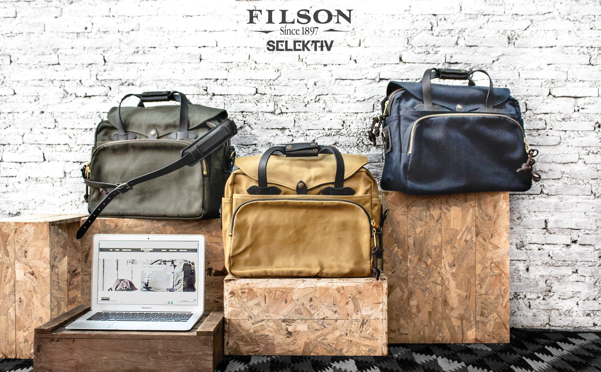 FILSON BAGS NOW AVAILABLE AT SELEKTIV ! • FILSON 258 PADDED 