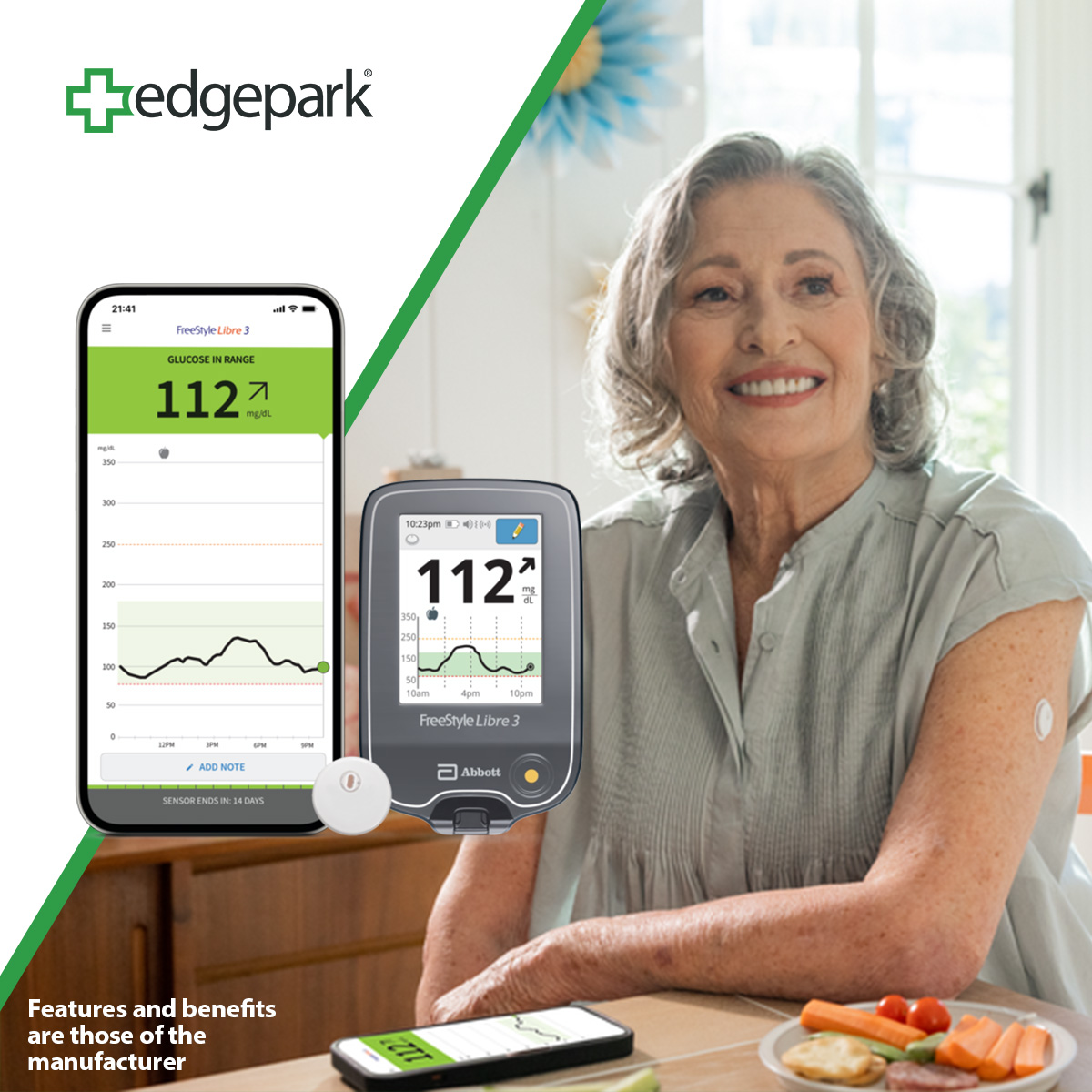Edgepark - The FreeStyle Libre 3 Plus is available to... | Facebook